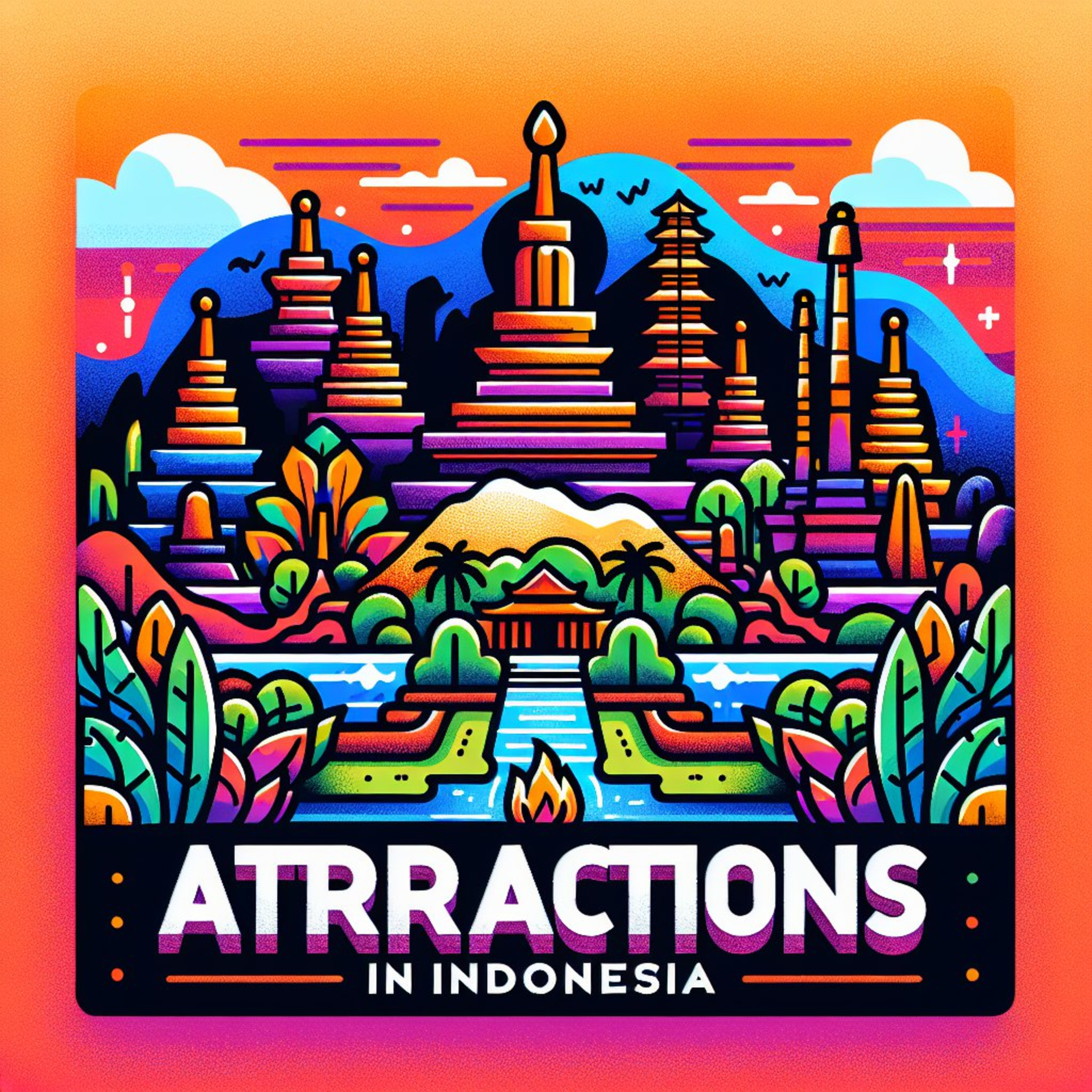 Attractions in Indonesia episode artwork