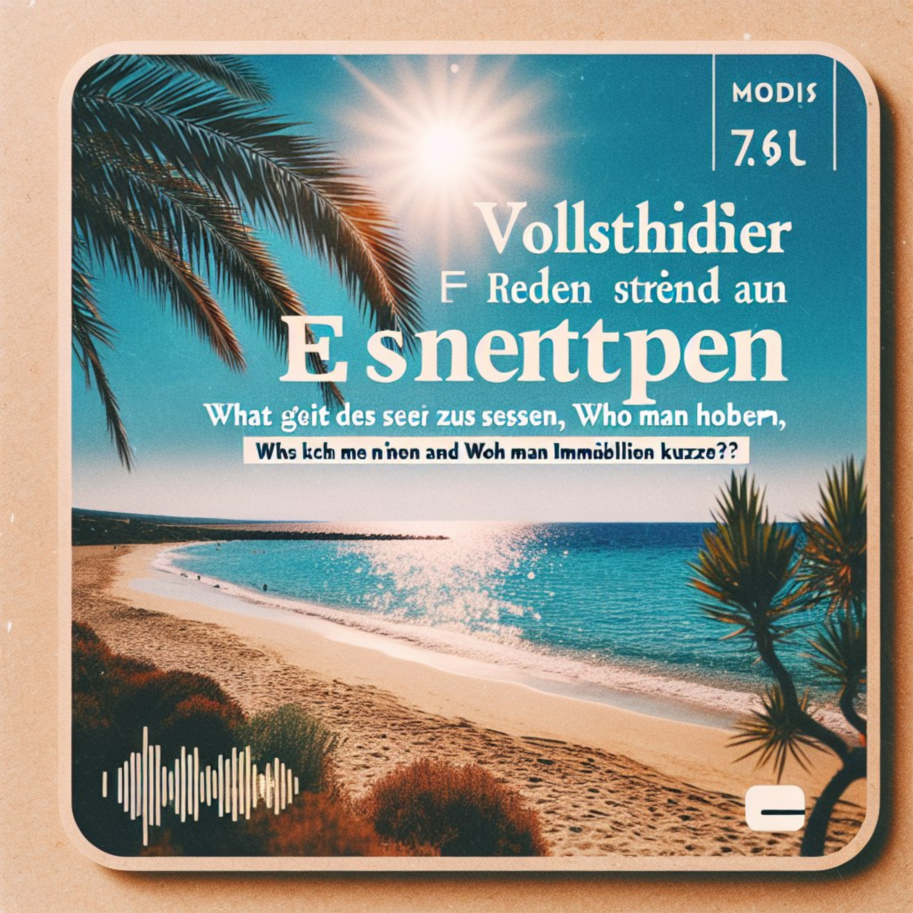 [DE] Vollständiger Reiseführer für den Strand von Esentepe auf Zypern: Was gibt es zu sehen, wo kann man wohnen und wo kann man Immobilien kaufen? episode artwork