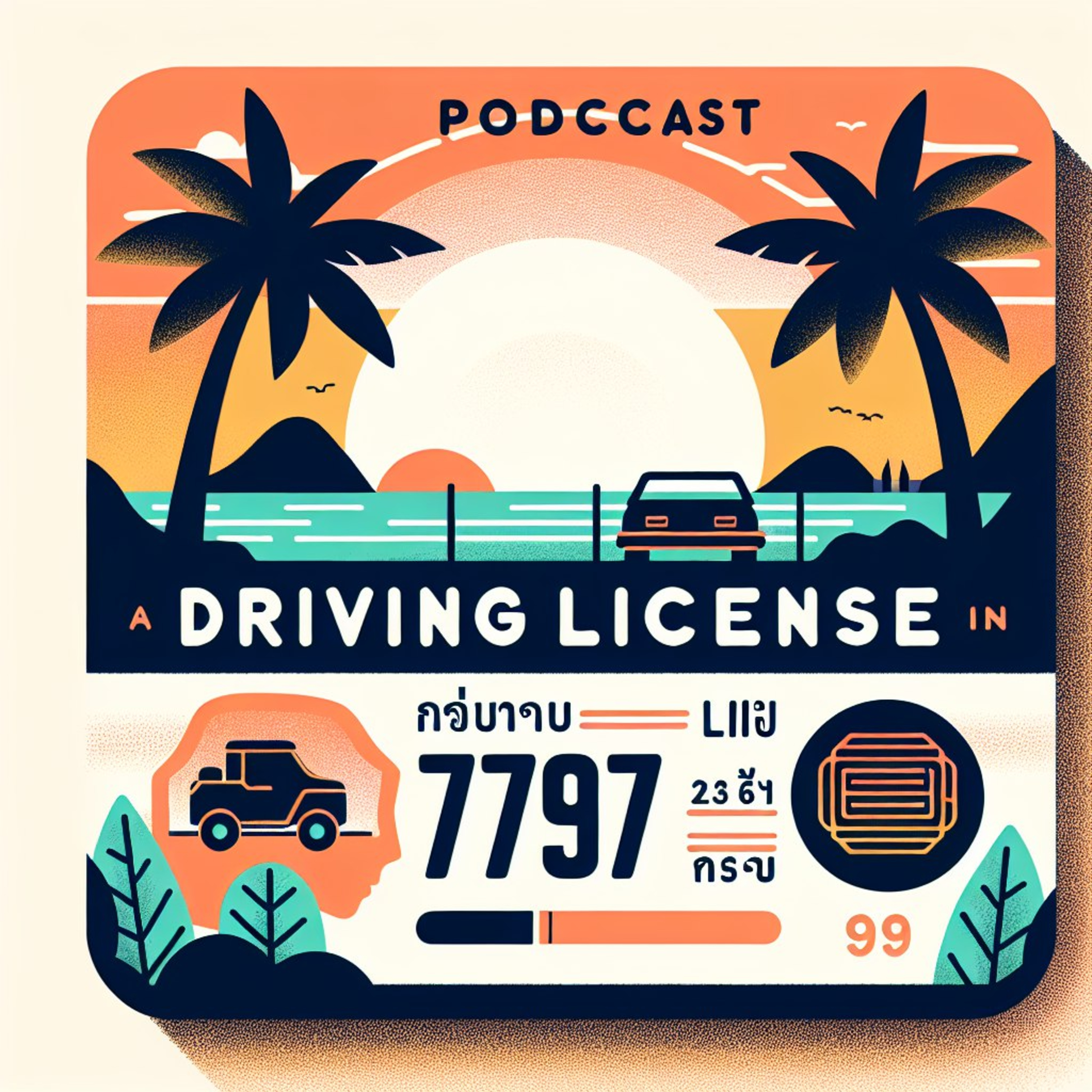 Driving license in Thailand episode artwork