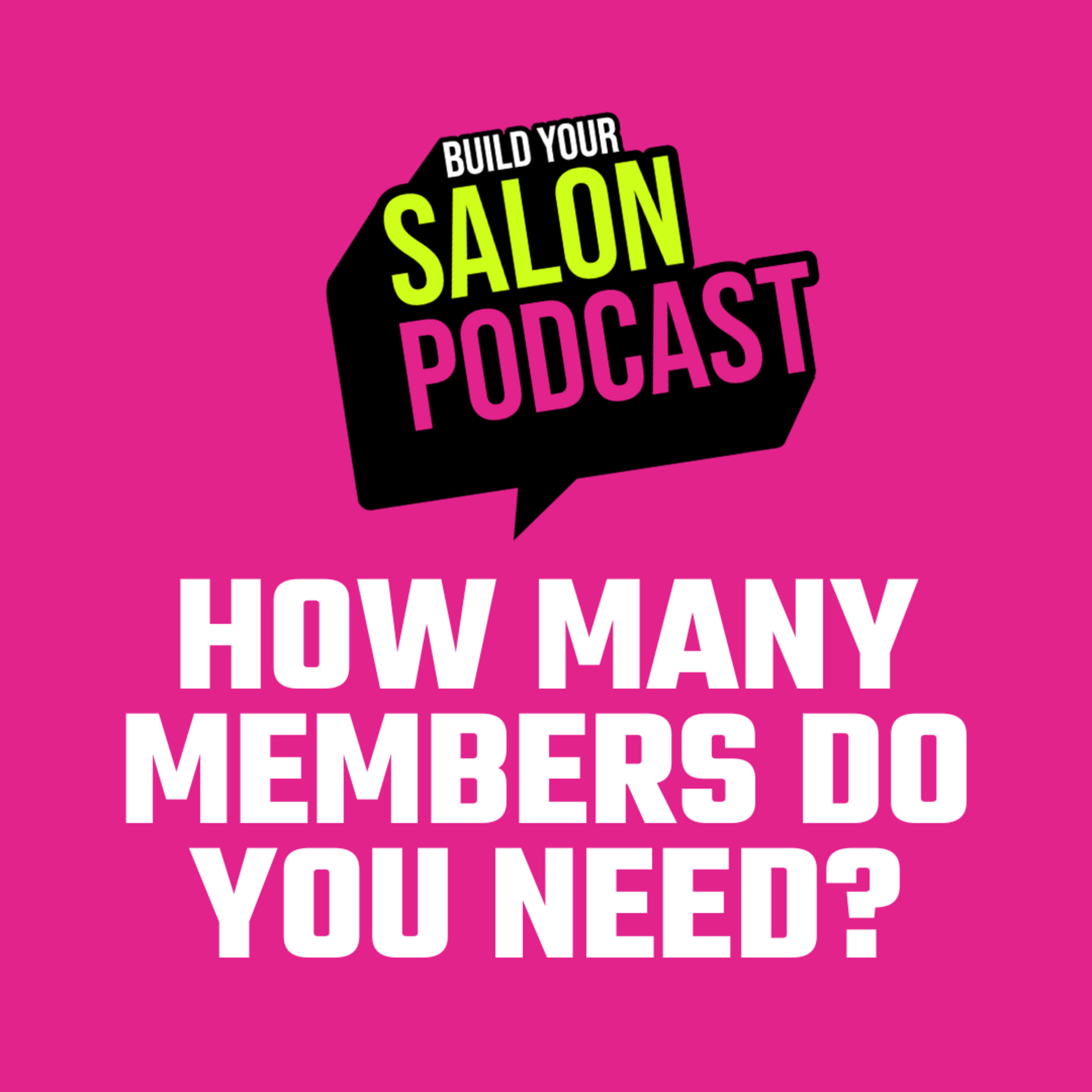 The Real Numbers: How Many Members Does Your Salon Actually Need? episode artwork