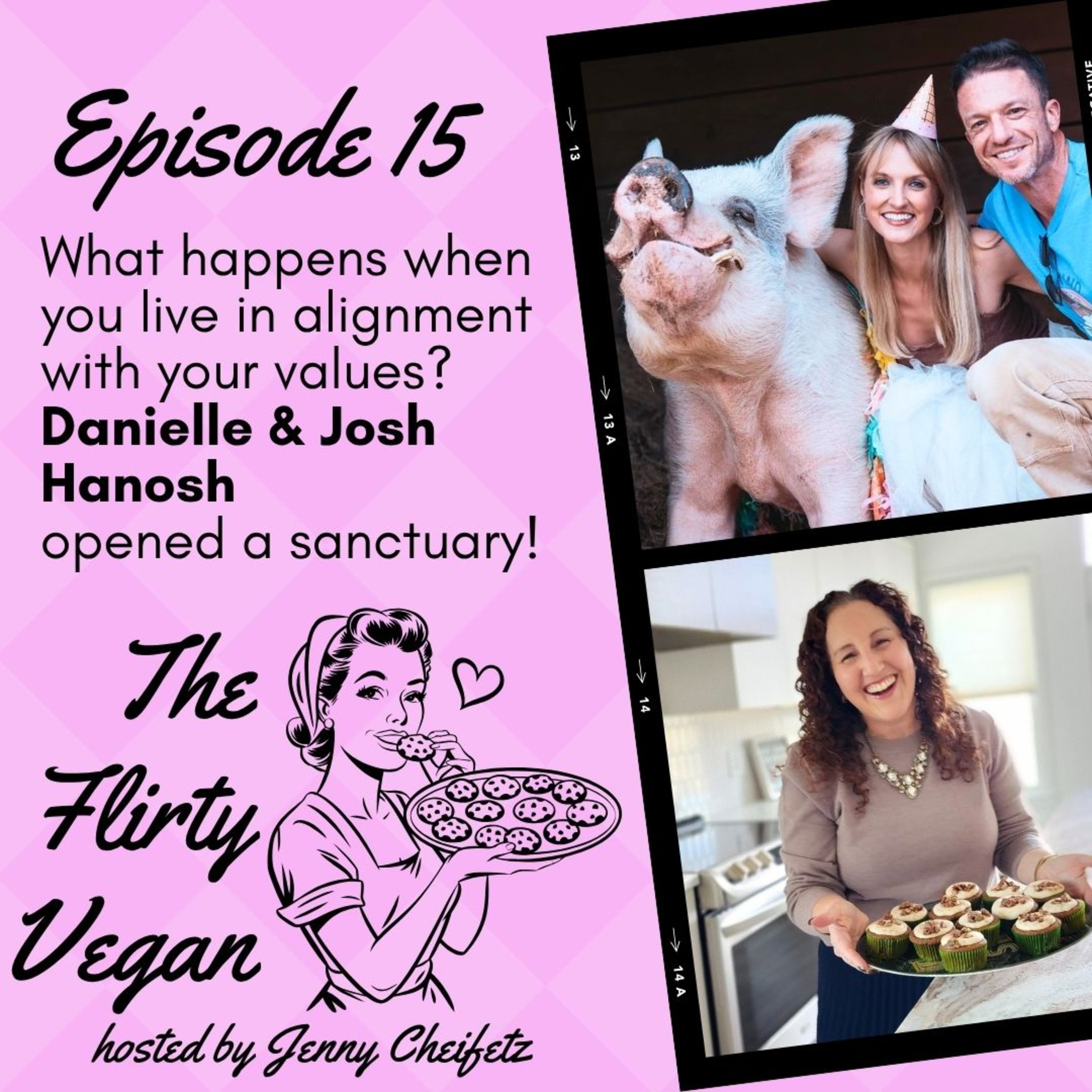 What happens when you live in alignment with your values? Danielle and Josh Hanosh opened a sanctuary! episode artwork