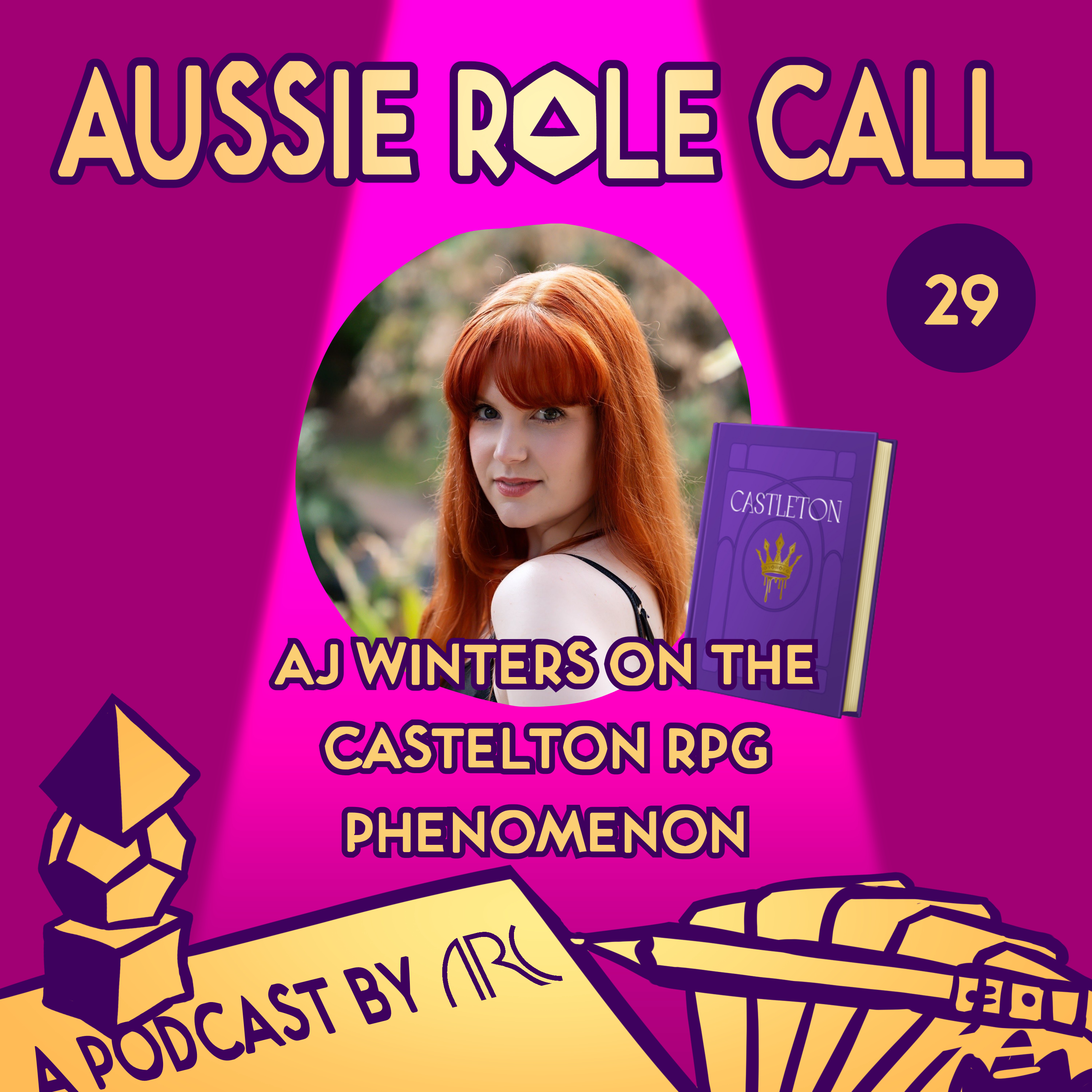 29. AJ Winters on the Castelton RPG Phenomenon episode artwork