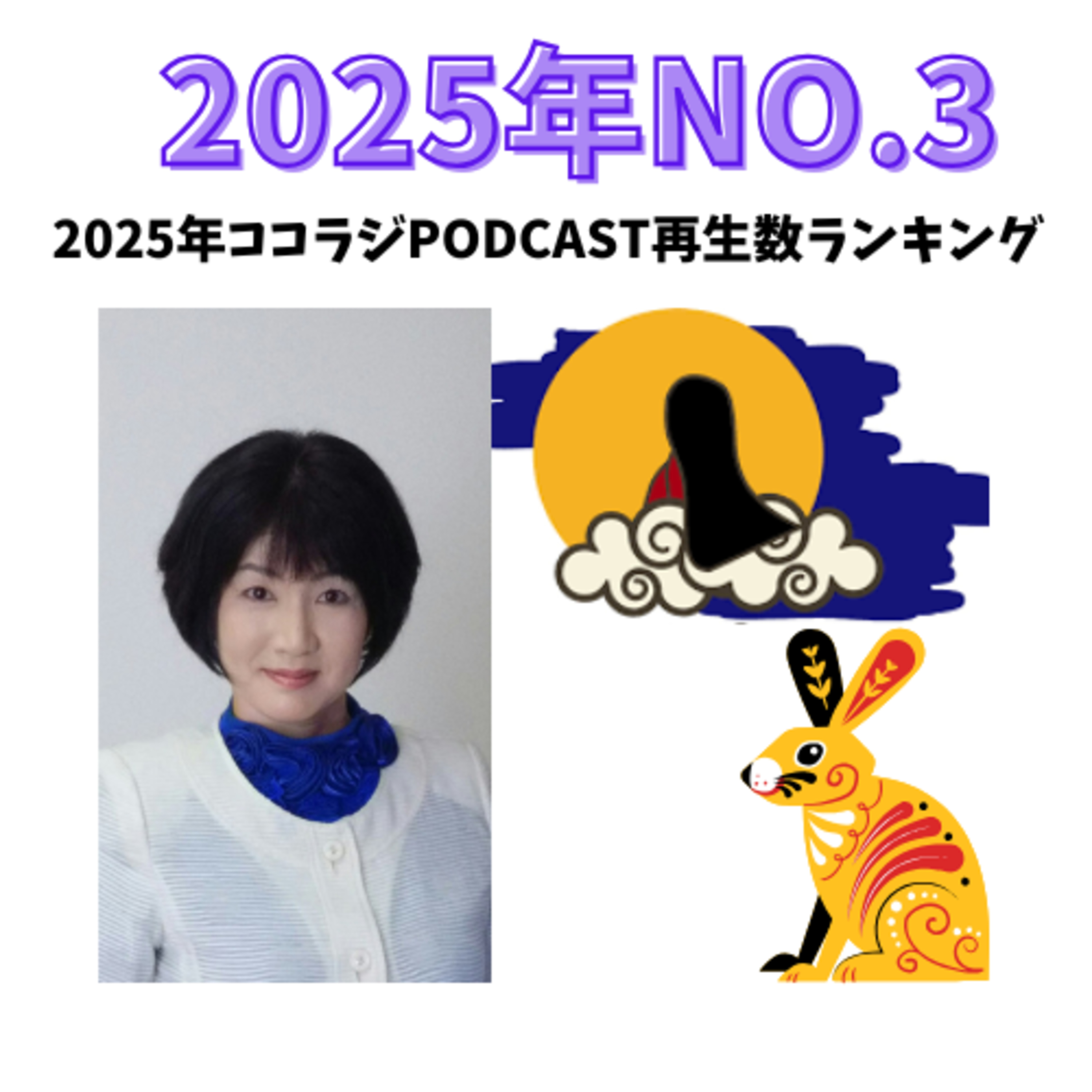2025年ココラジ再生数ランキングNO.3「かずこの昔ばなし」 episode artwork