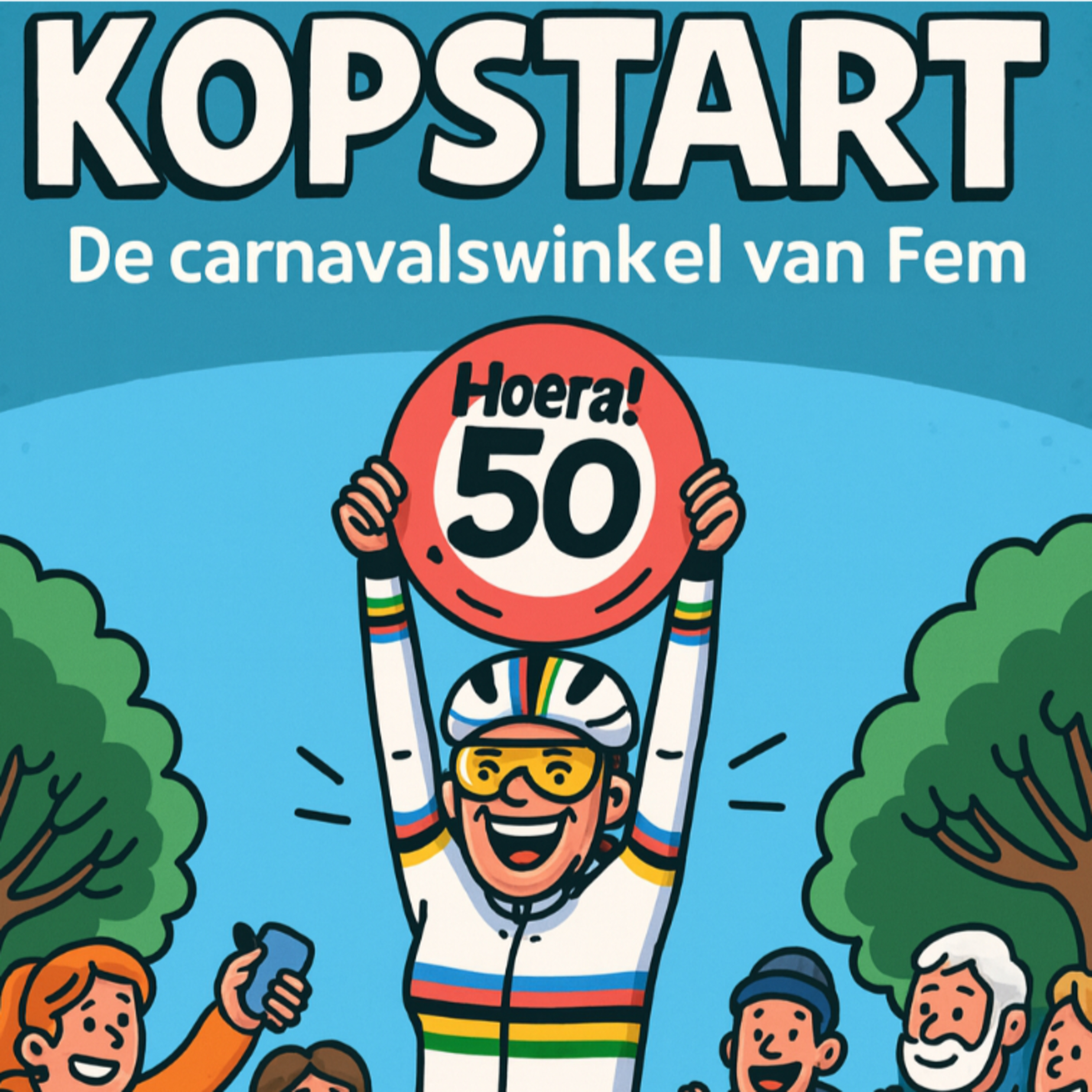 FEMTASTIC 50, AVONTUREN IN WOERDEN EN HEERDE EN DE MOEDER ALLER CROSSEN episode artwork