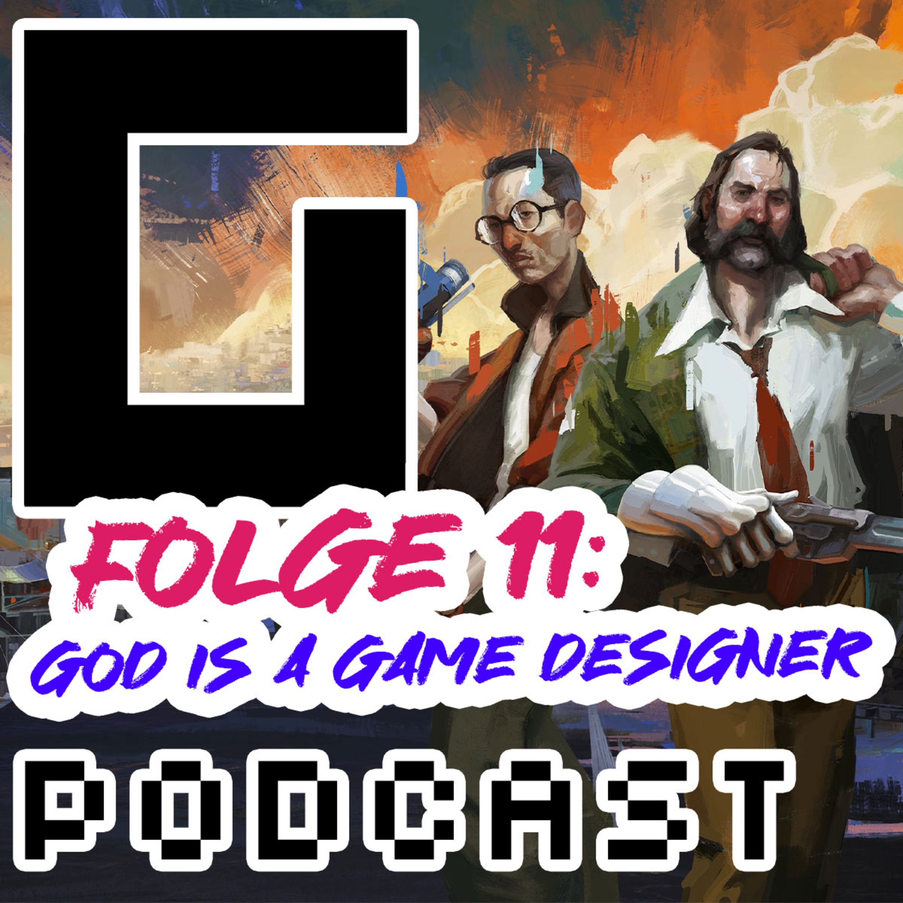 Gamepathy Podcast Folge 11: „God is a Game Designer“ – Existenzphilosophie, Empathie & Disco Elysium mit Sebastian Richter episode artwork