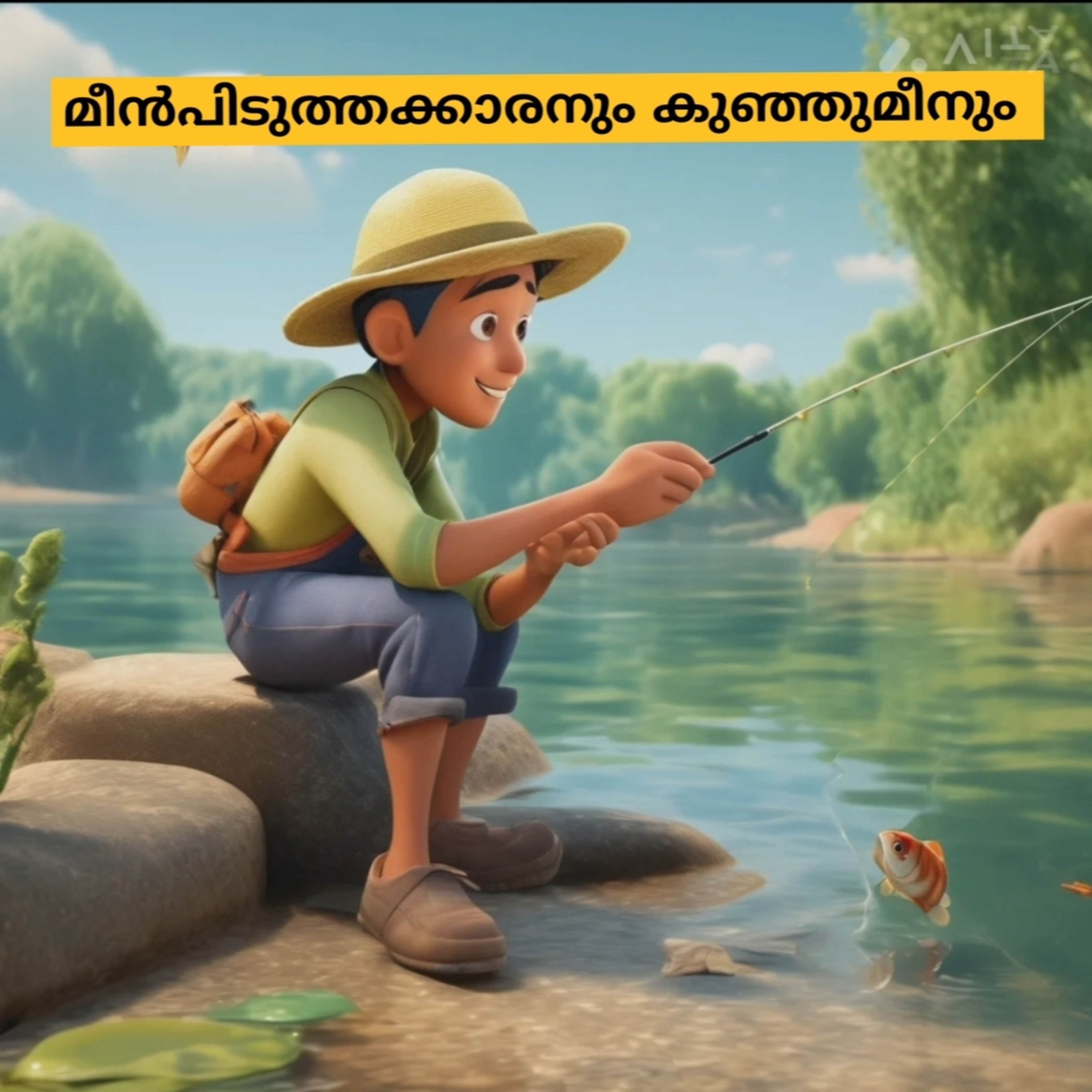 EP O4 | മീൻപിടുത്തക്കാരനും കുഞ്ഞുമീനും |The Fisherman and The Little Fish| Malayalam Story for Kids  episode artwork