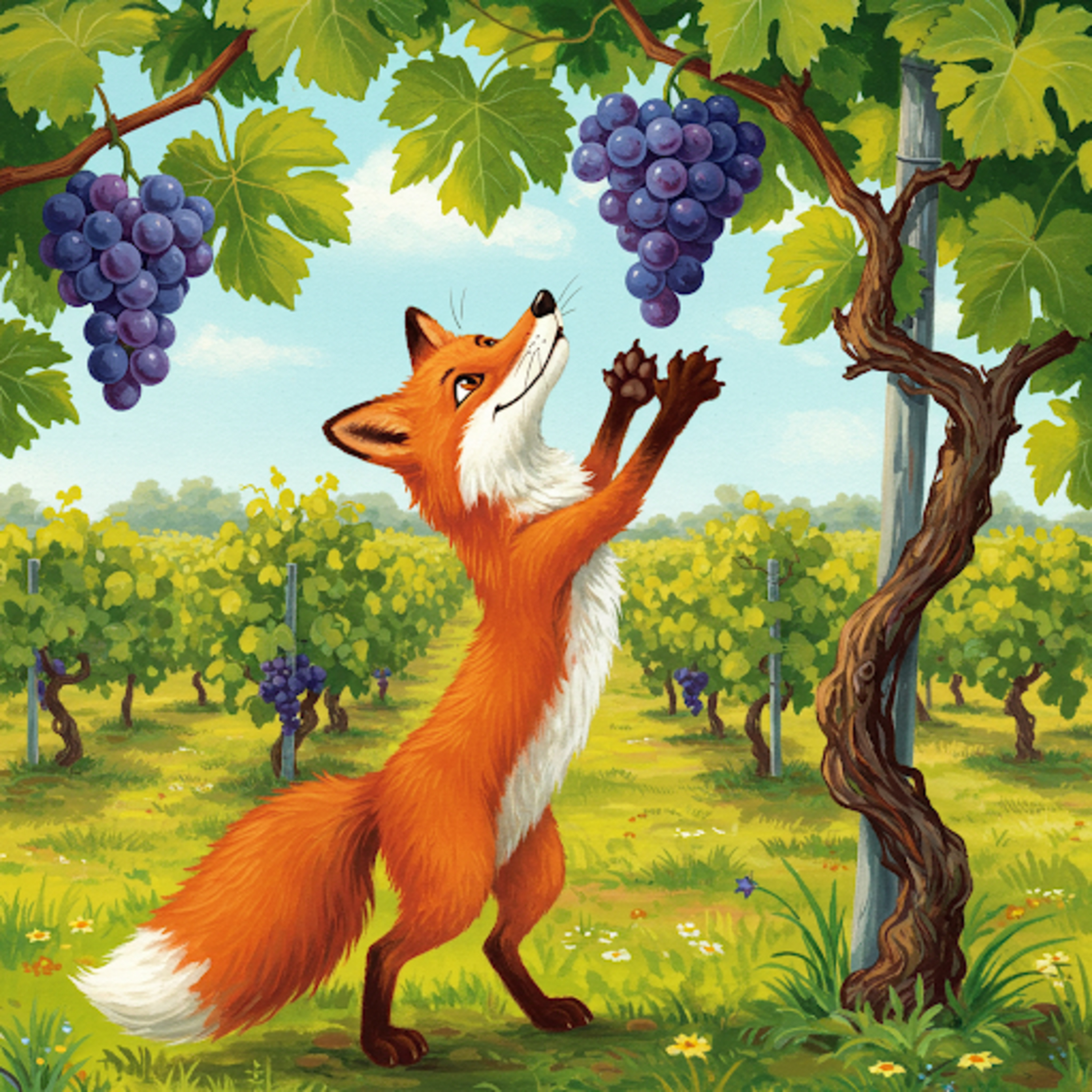 EP 11 | The Fox and the Grapes | English Story for Kids | Bedtime Story| Kid's Story Podcast  episode artwork