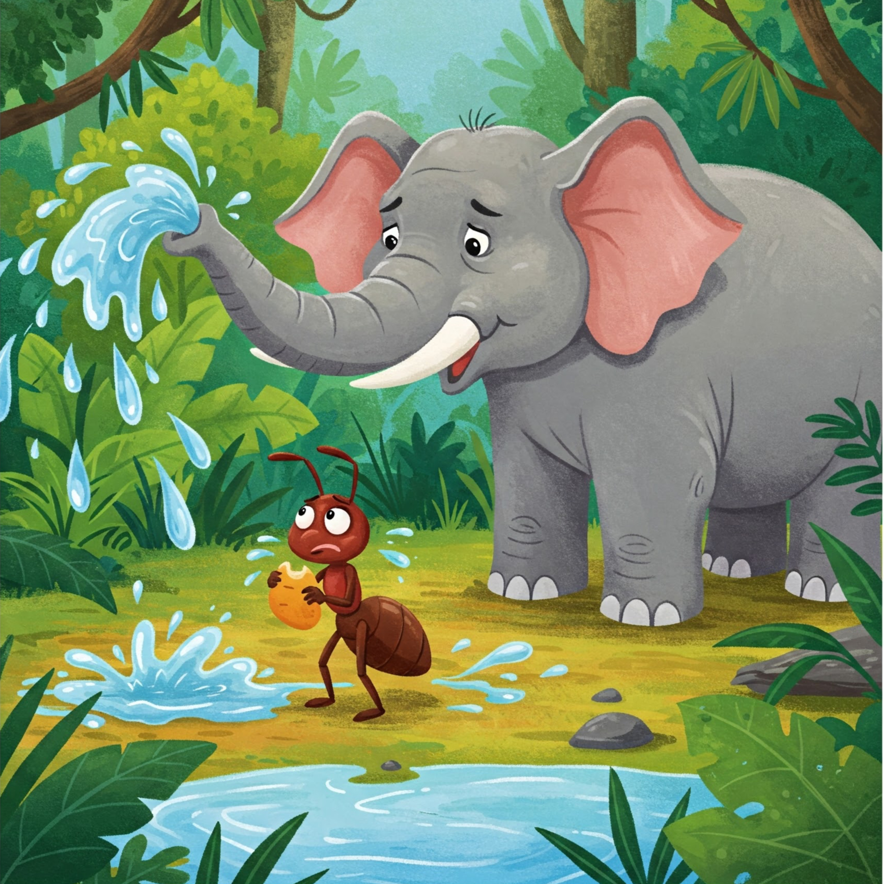 EP 16 | ആനയും ഉറുമ്പും | The Elephant and the Ant | Malayalam Story for Kids  episode artwork