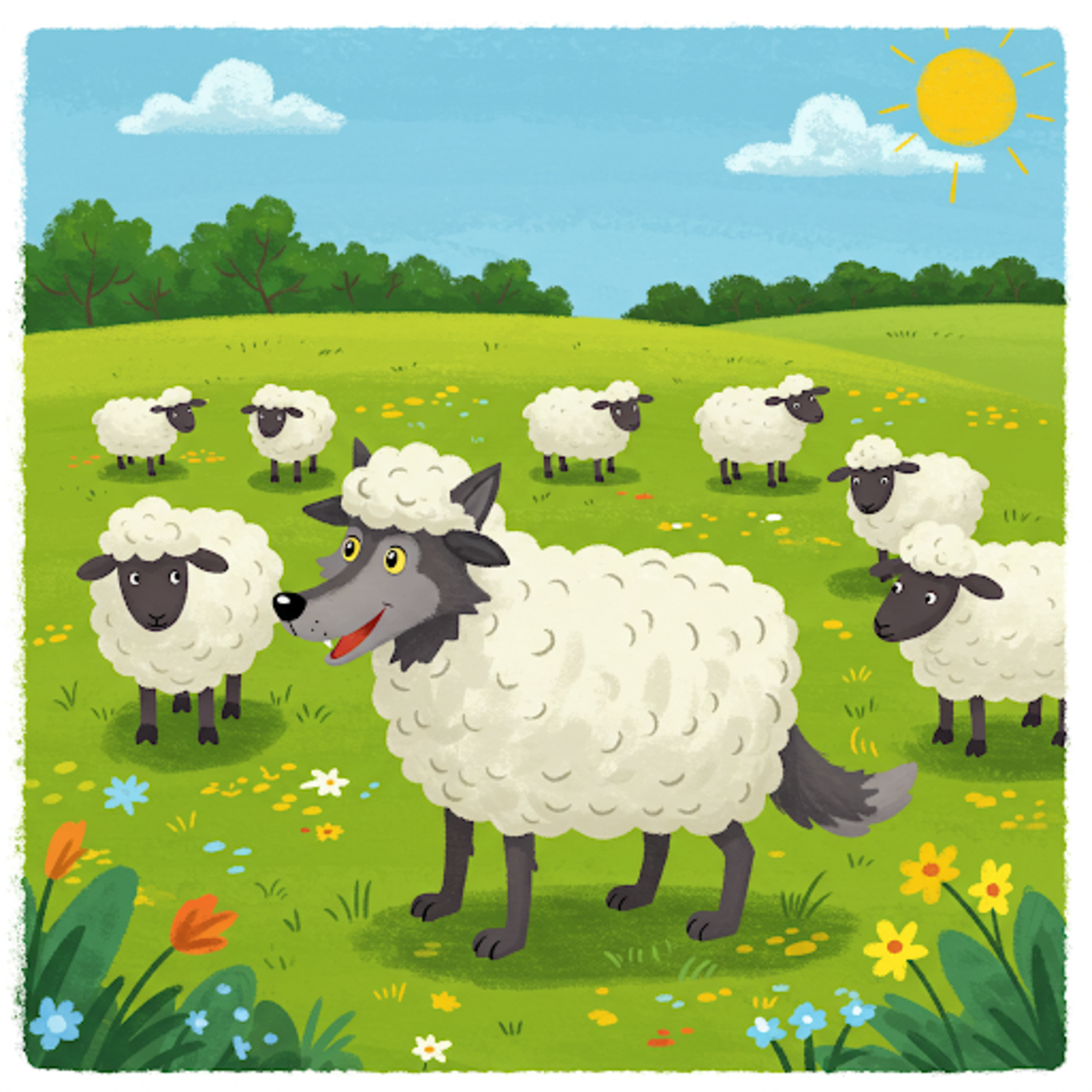 EP 17 | The Wolf in Disguise | English Story for Kids | Bedtime Story  episode artwork