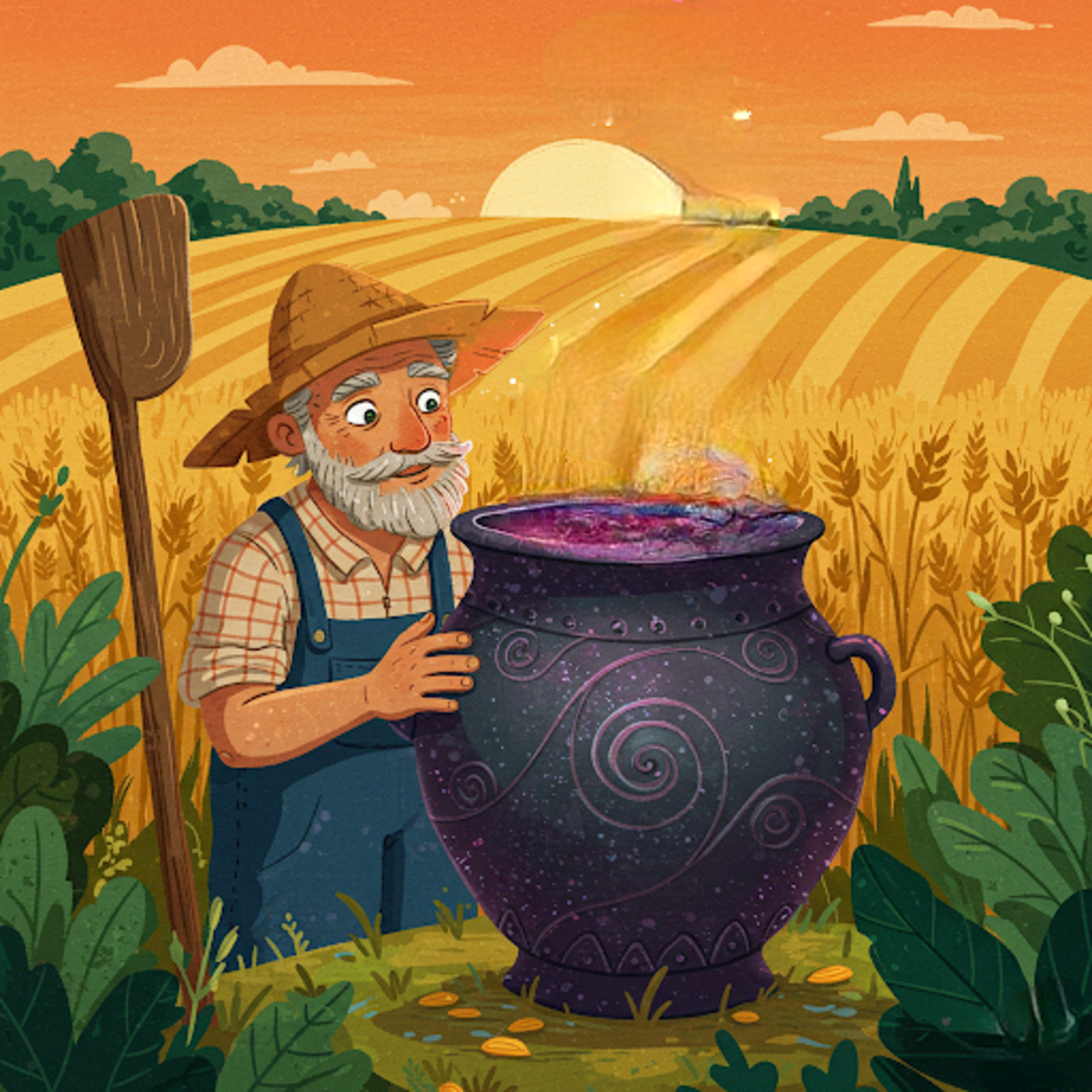 EP 23 | കർഷകനും അത്ഭുതകുടവും | The Farmer and the Magic Pot | Malayalam Story Podcast for Kids  episode artwork