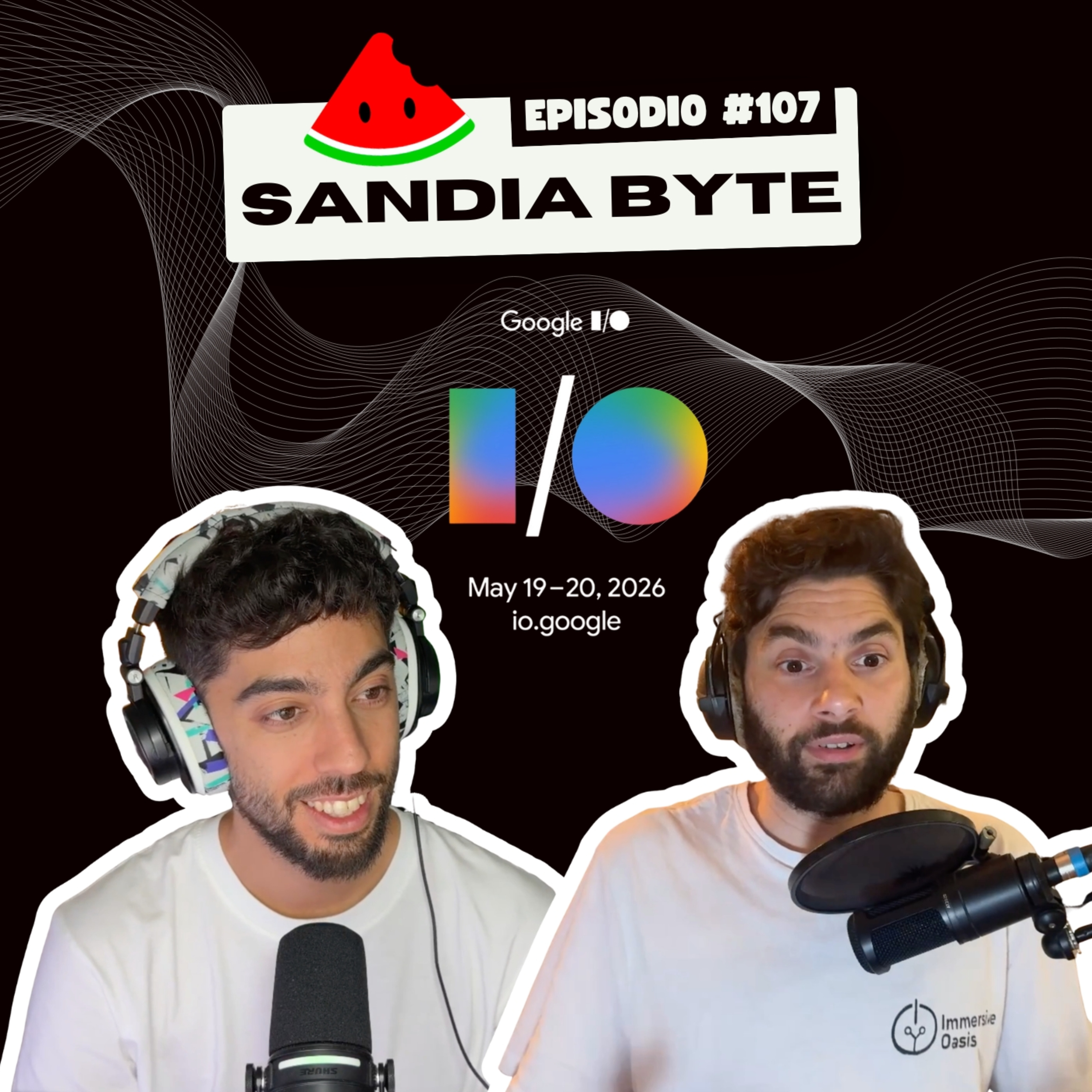 Bombas de la Google I/O 2026, robots mascota y Claude sindicalista episode artwork