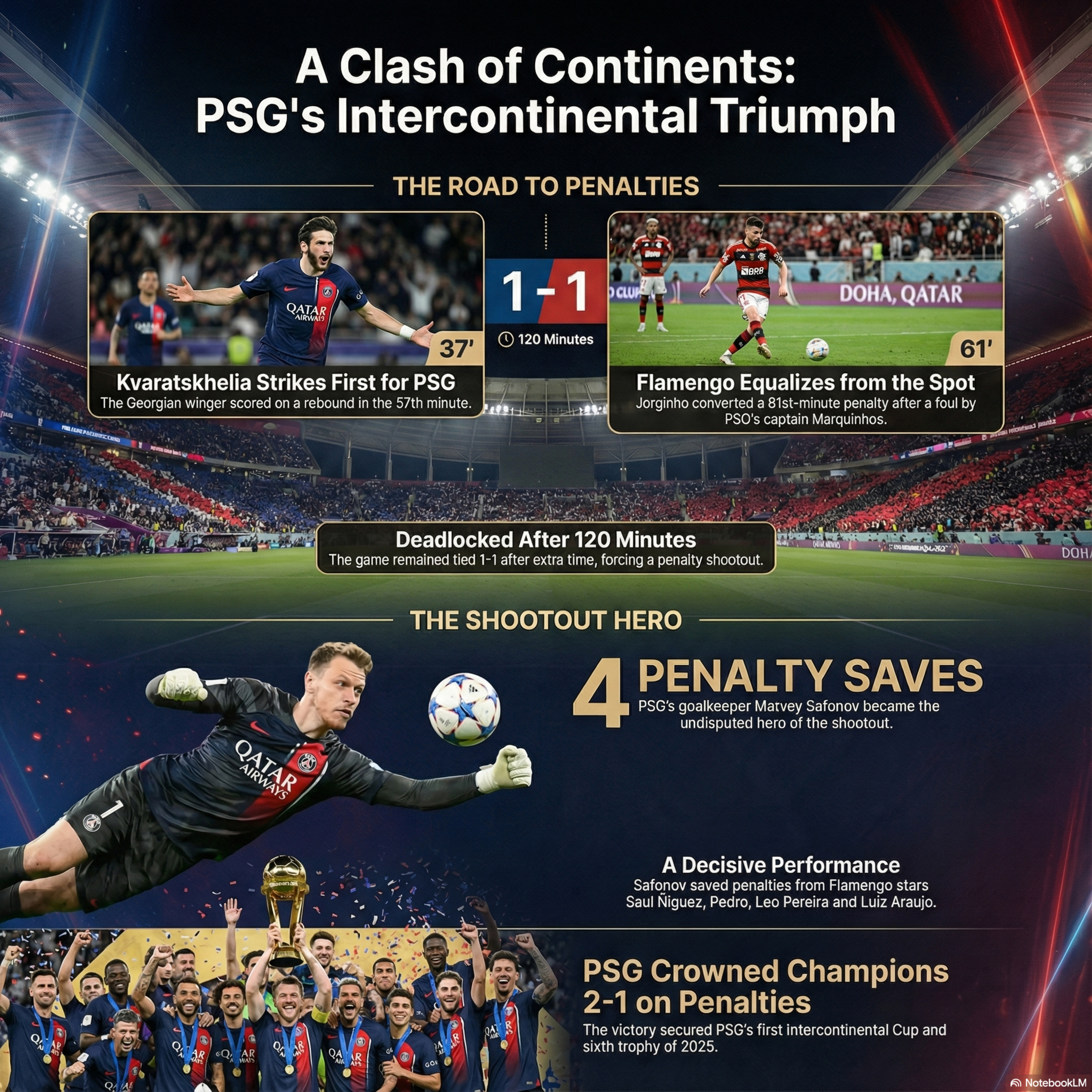 PSG Crowned Intercontinental Cup Champions episode artwork