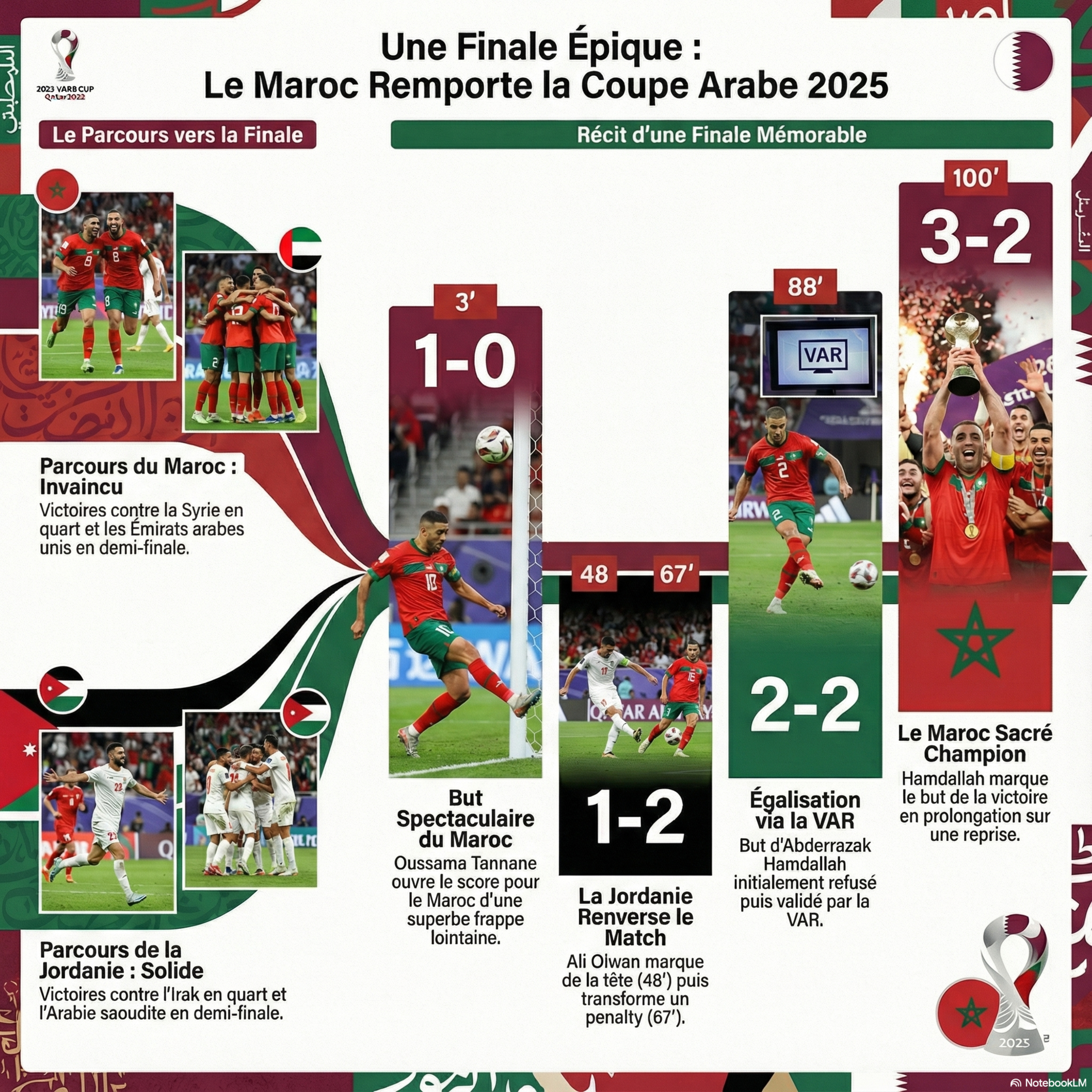 Le chaos de la finale Maroc-Jordanie raconté episode artwork