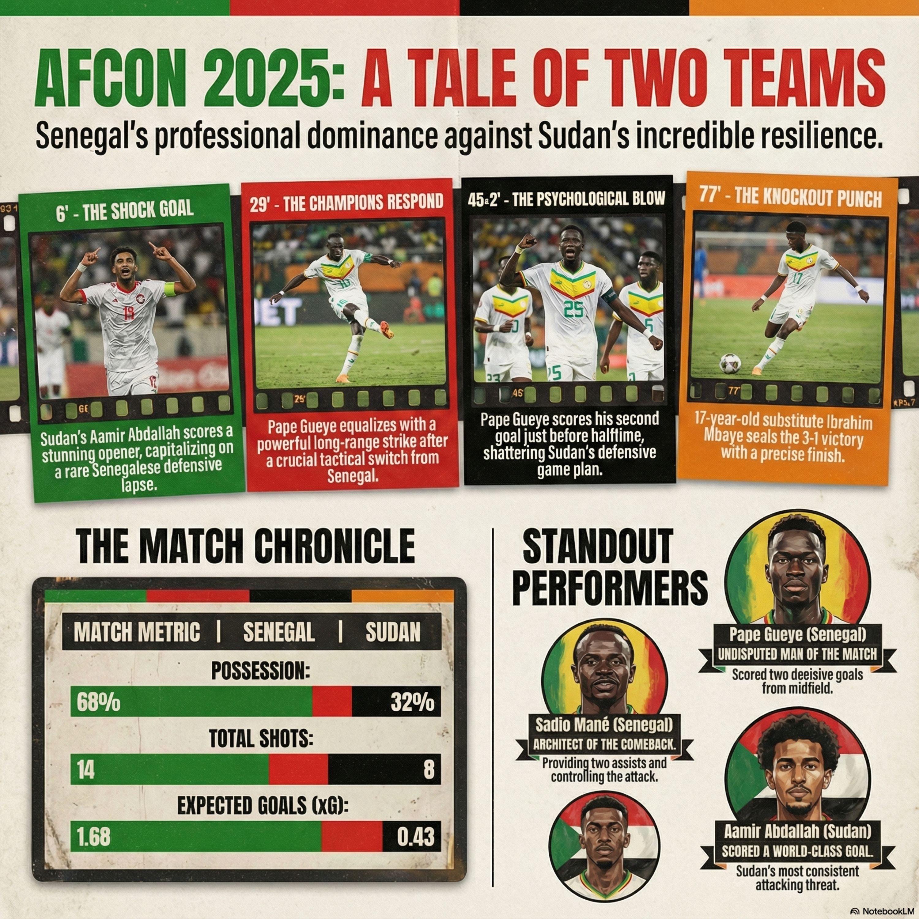Senegal's Comeback Versus Football Nomads Sudan episode artwork
