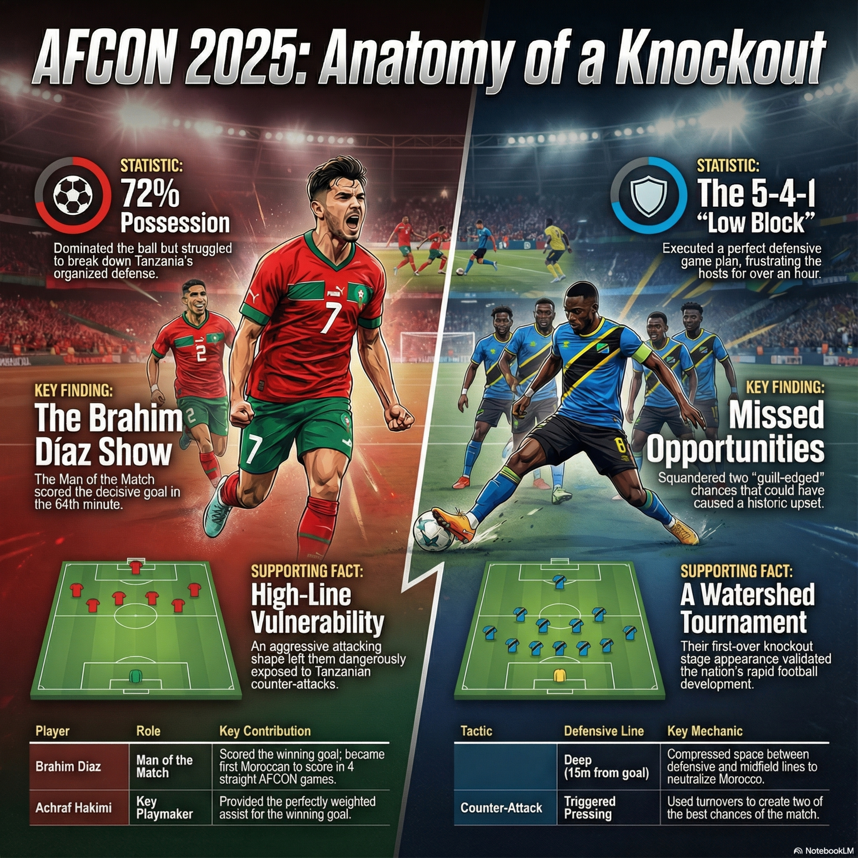 Morocco's Tactical Win Against Tanzania's Low Block episode artwork
