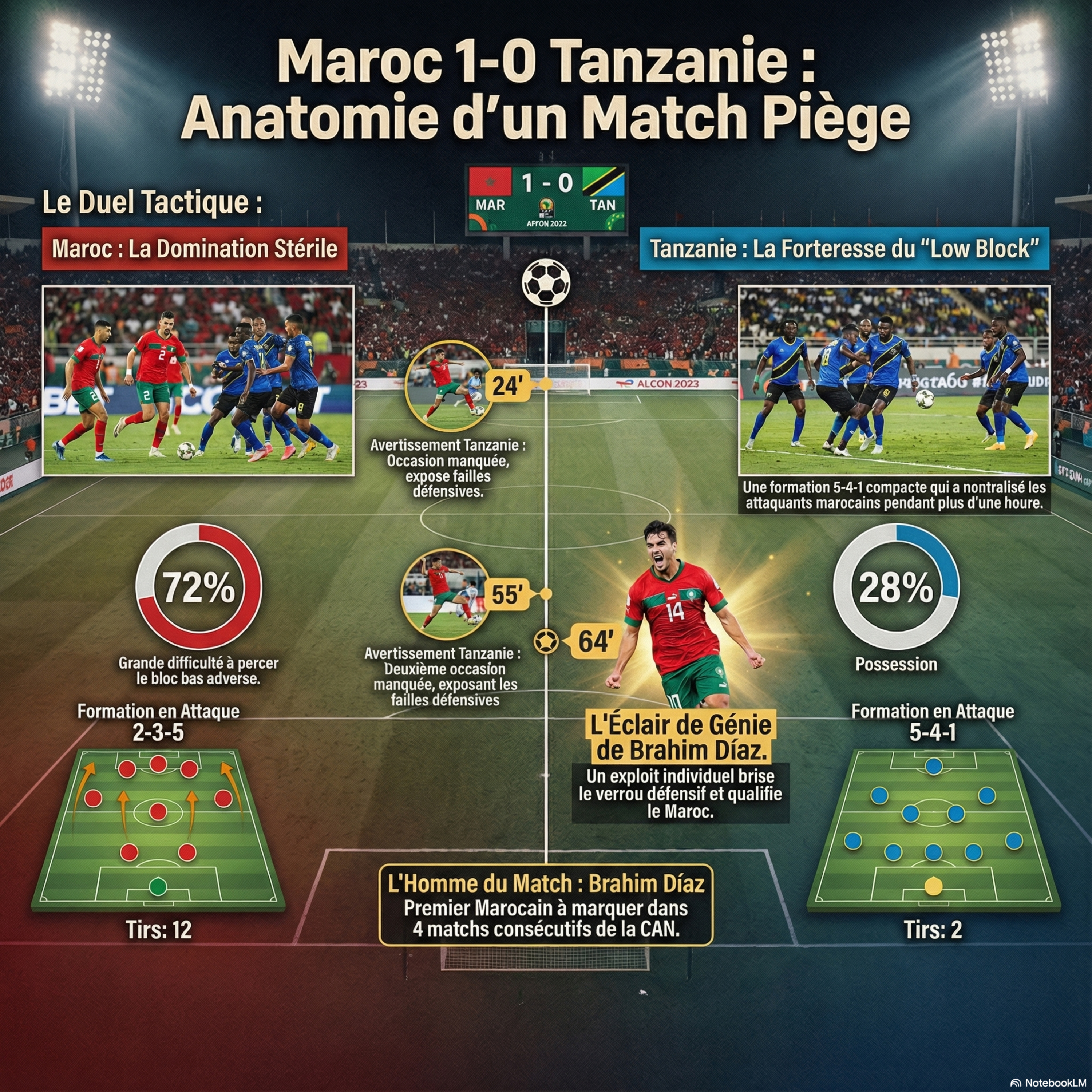 Maroc-Tanzanie La forteresse vaincue par le talent episode artwork