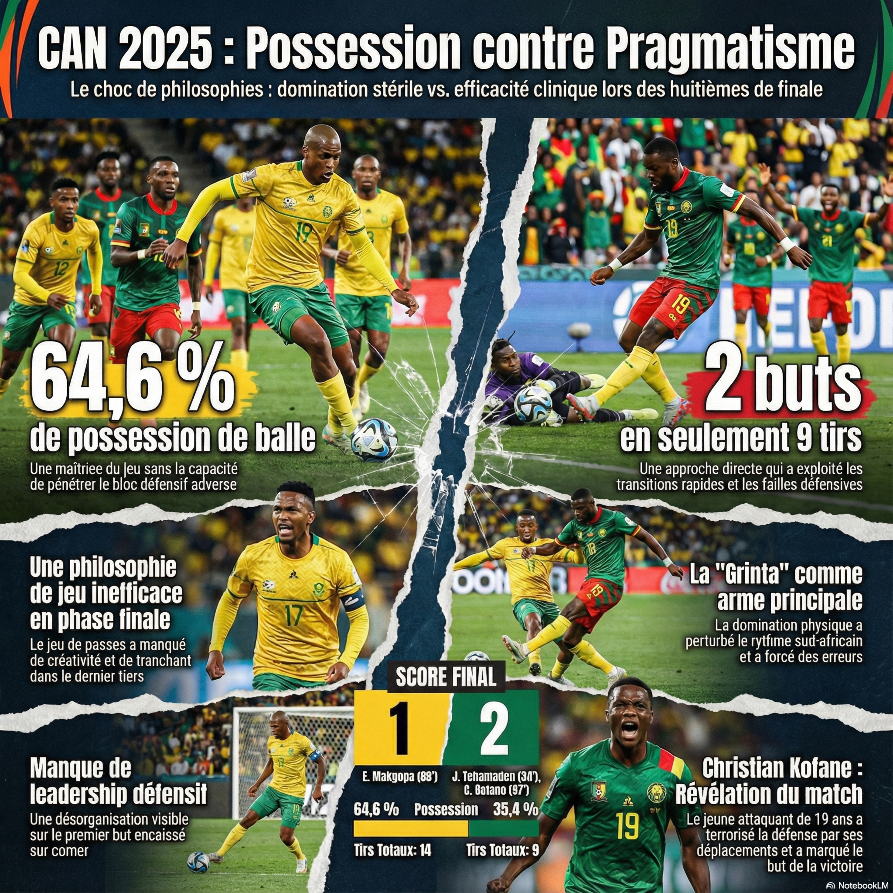 Le système sud-africain contre la Grinta camerounaise episode artwork