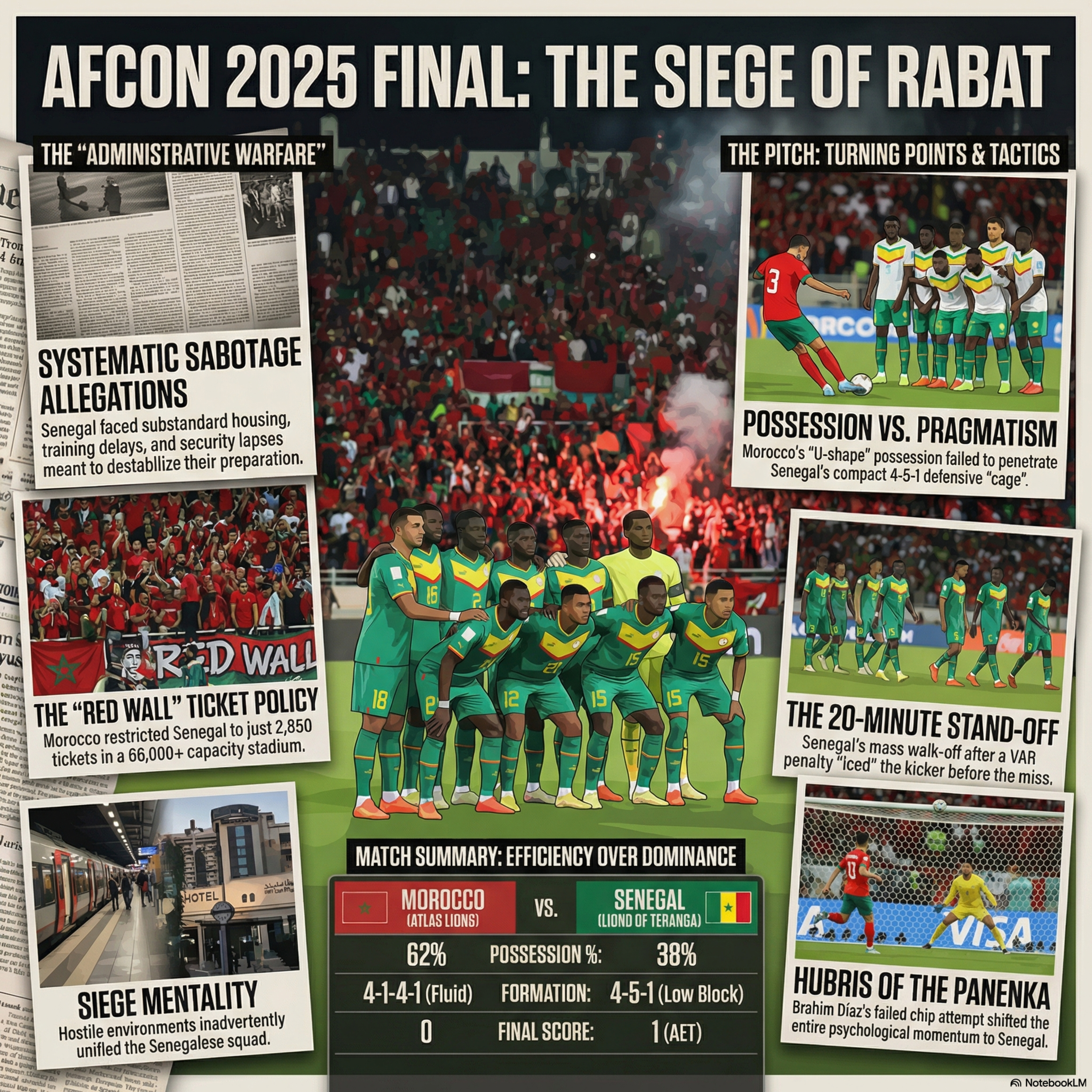 AFCON 25 Final Morocco Lost - Failed Panenka - Senegal Won episode artwork