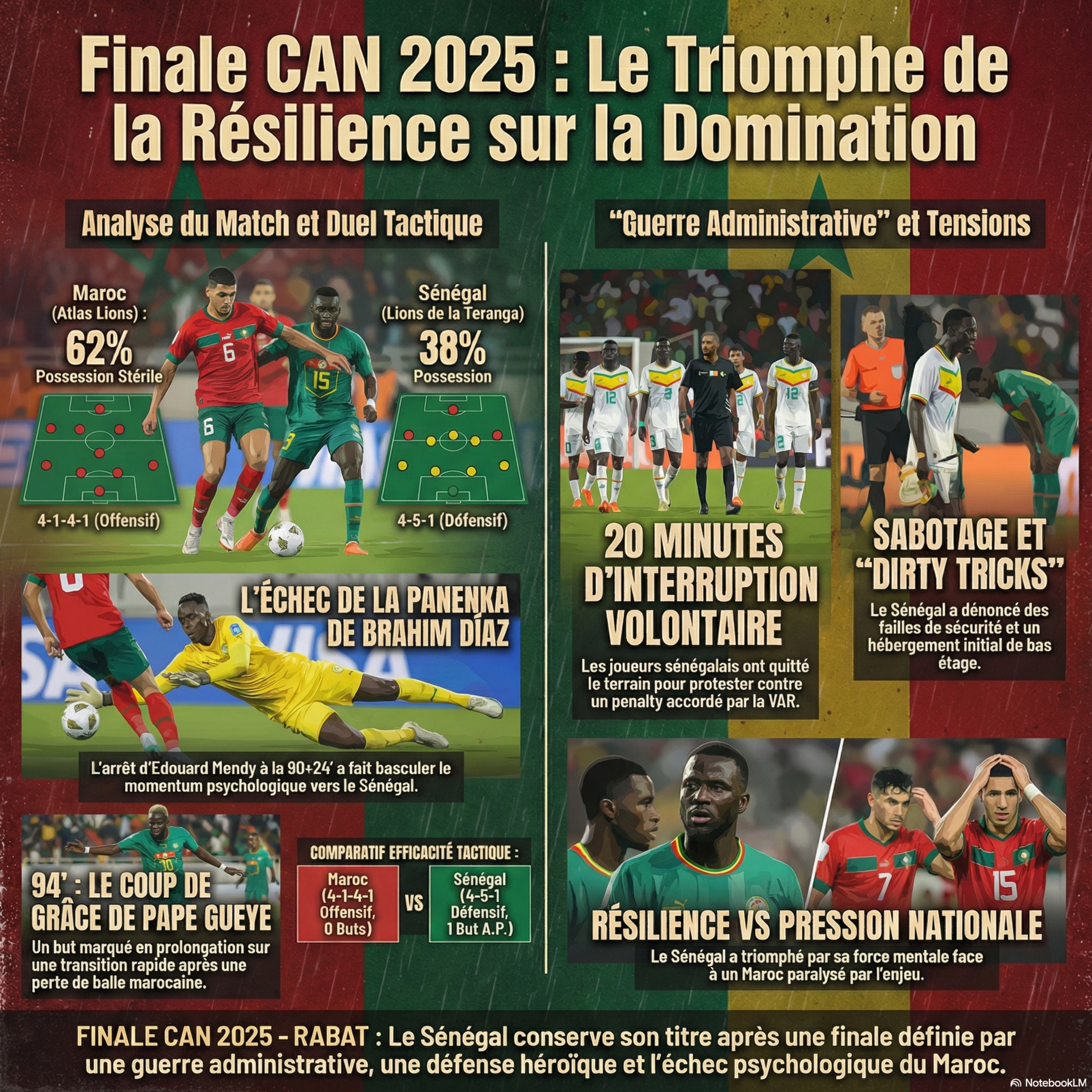 Le Finanle CON 2025 Le penalty de l'arrogance coule le Maroc episode artwork