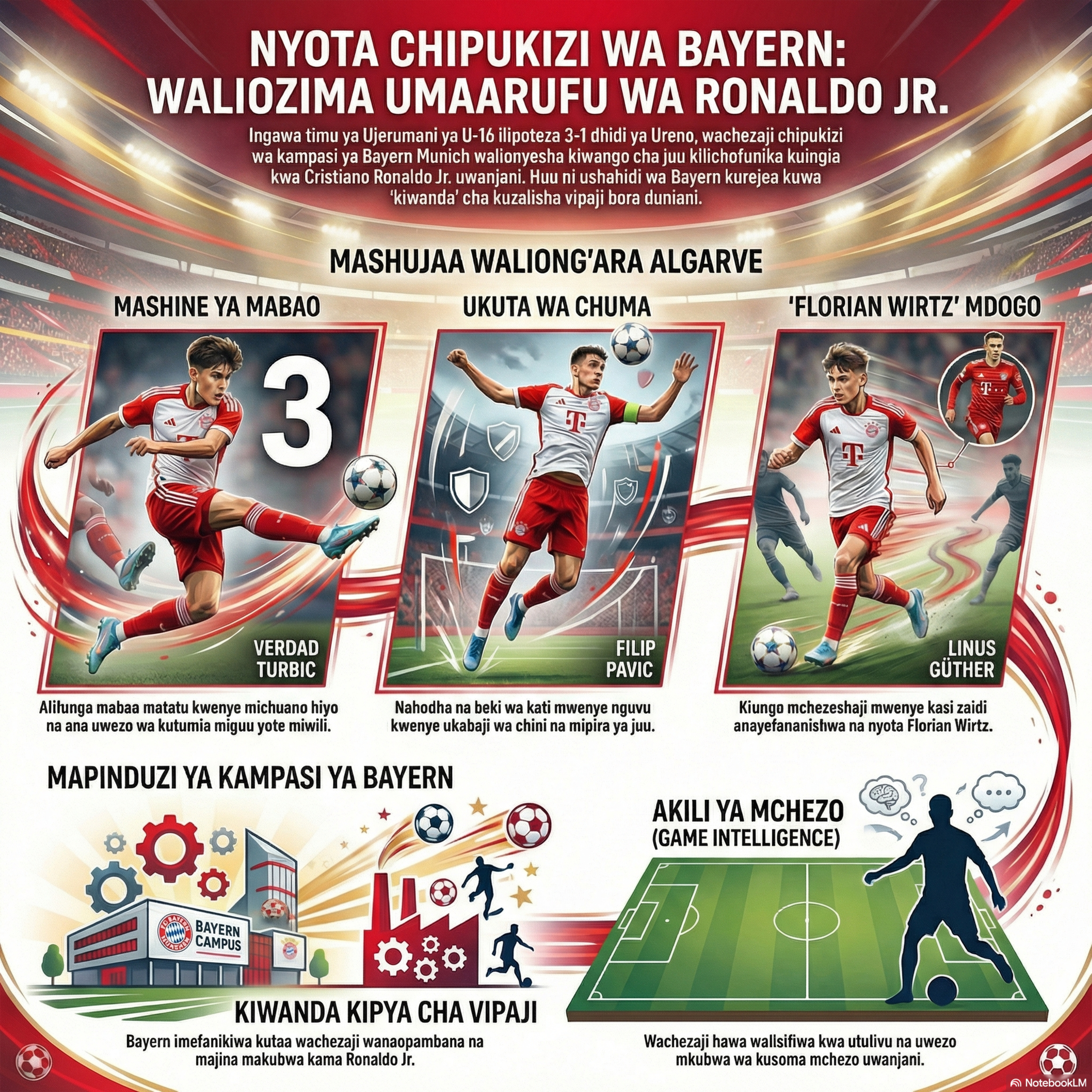 Vipaji vya Bayern vyamfunika Cristiano Ronaldo Jr episode artwork