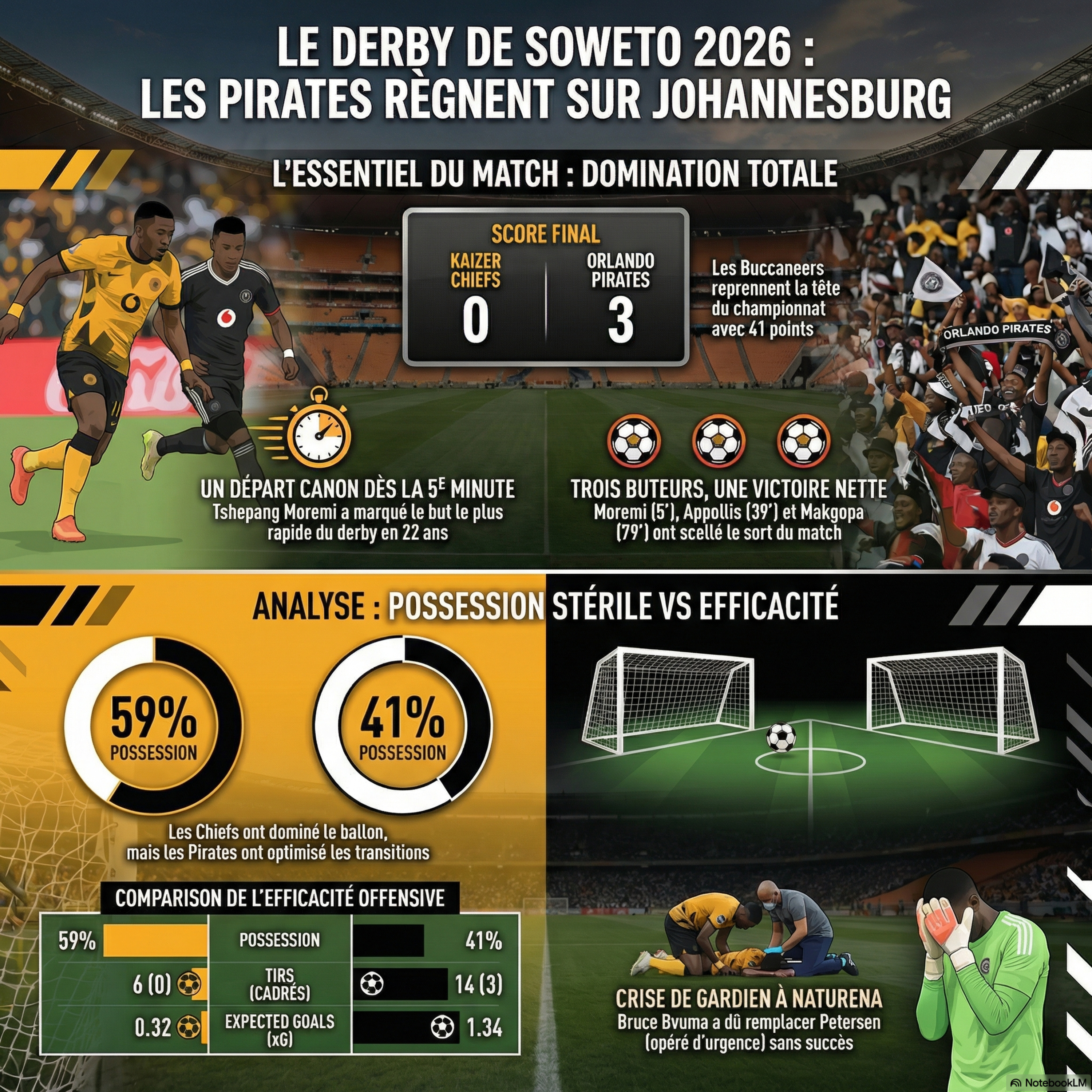 La masterclass tactique des Orlando Pirates episode artwork