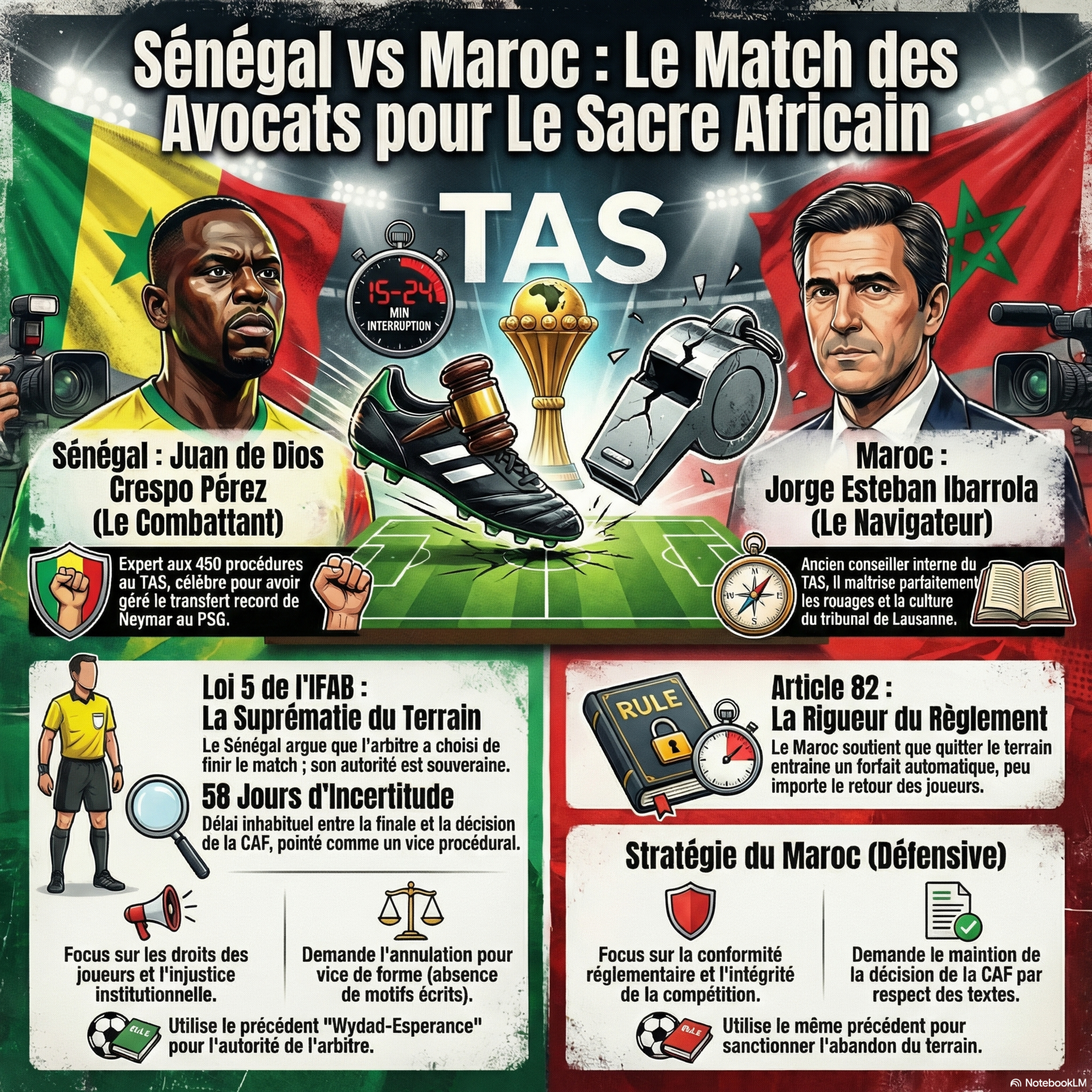Sénégal Maroc la Finale au Tribunal episode artwork