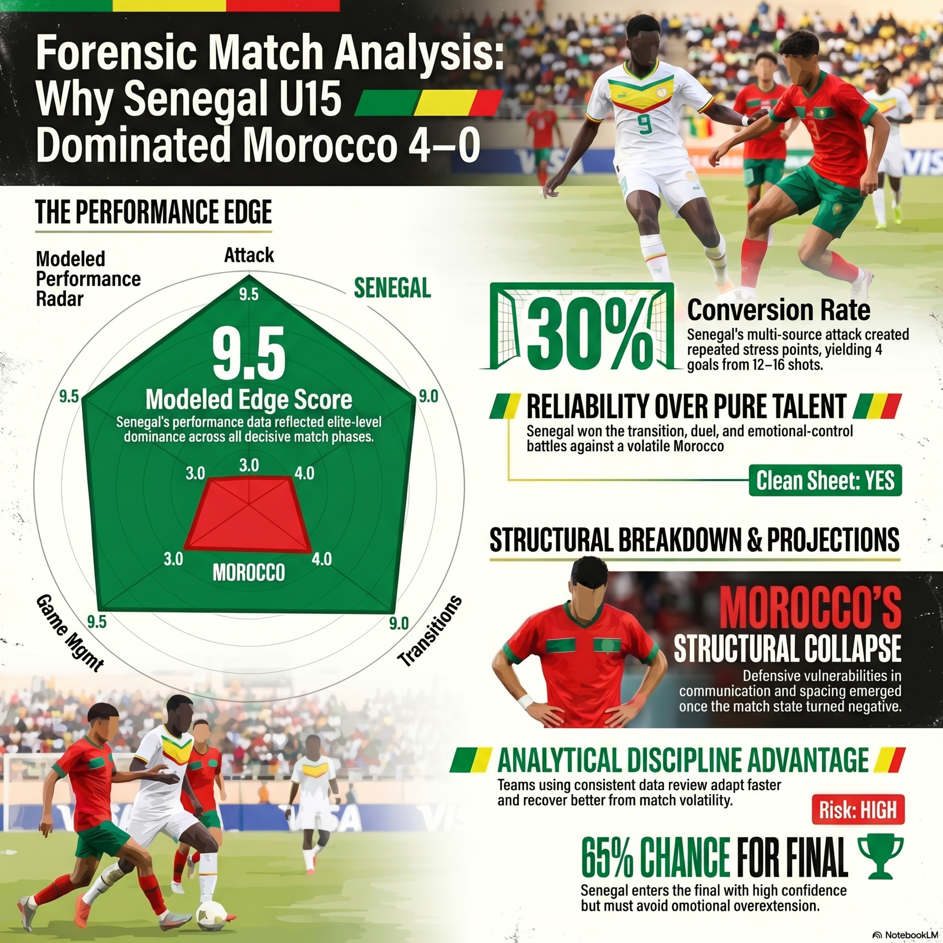Senegal 4-0 Morocco U15 Boys National Teams Tactical Autopsy episode artwork