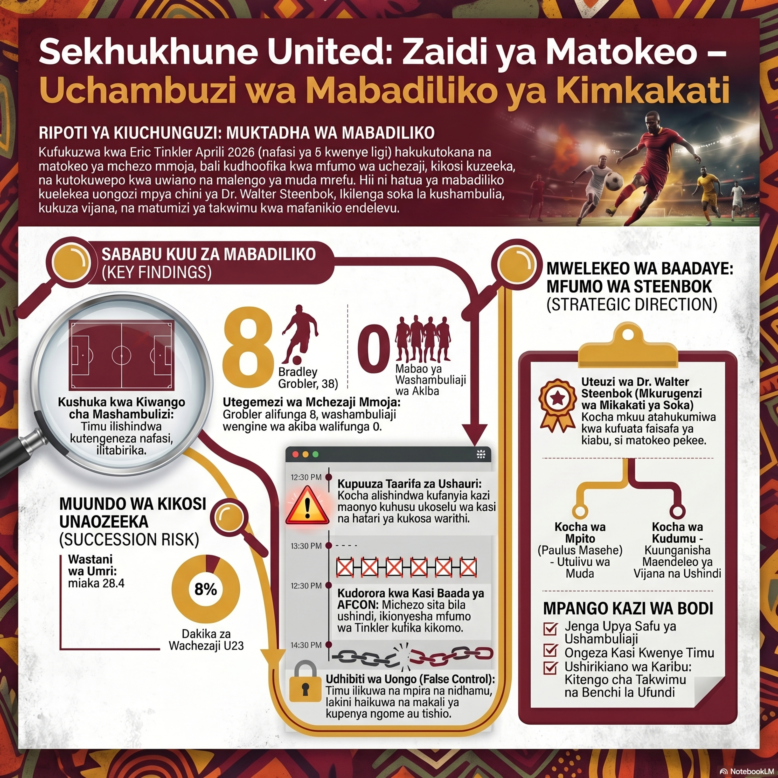 Kwanini Coach Eric Tinkler Alifukuzwa Baada ya Ushindi episode artwork