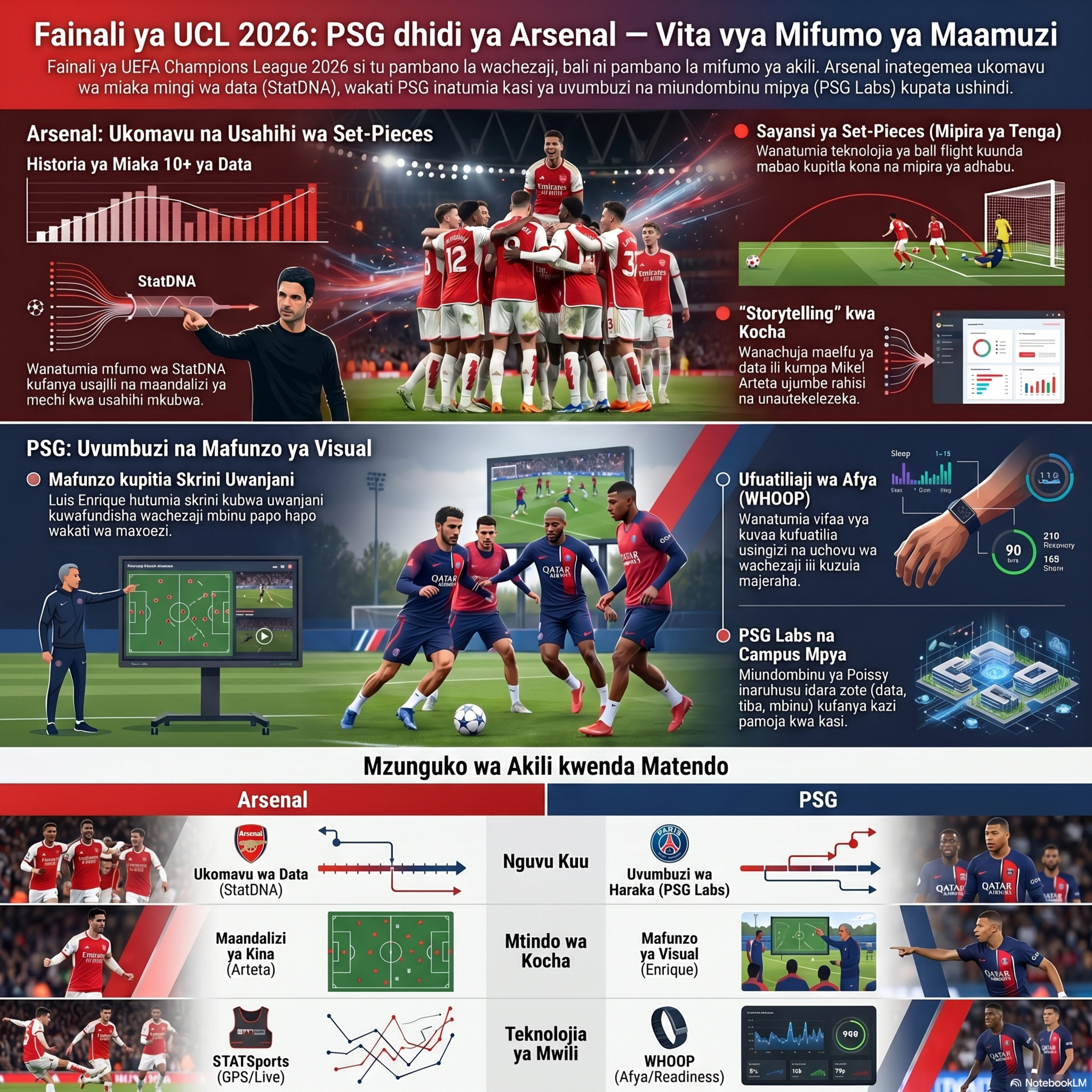 Data Inavyoamua Ushindi wa Arsenal na PSG episode artwork