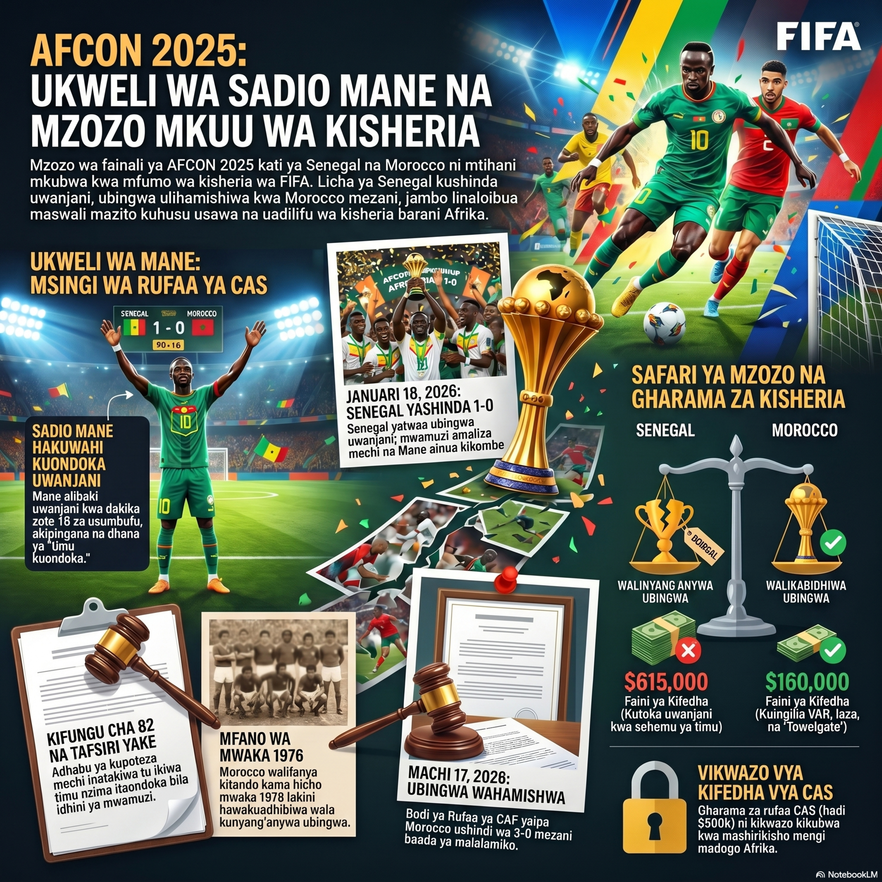 Senegal Kupokonywa Ubingwa wa AFCON Mezani episode artwork