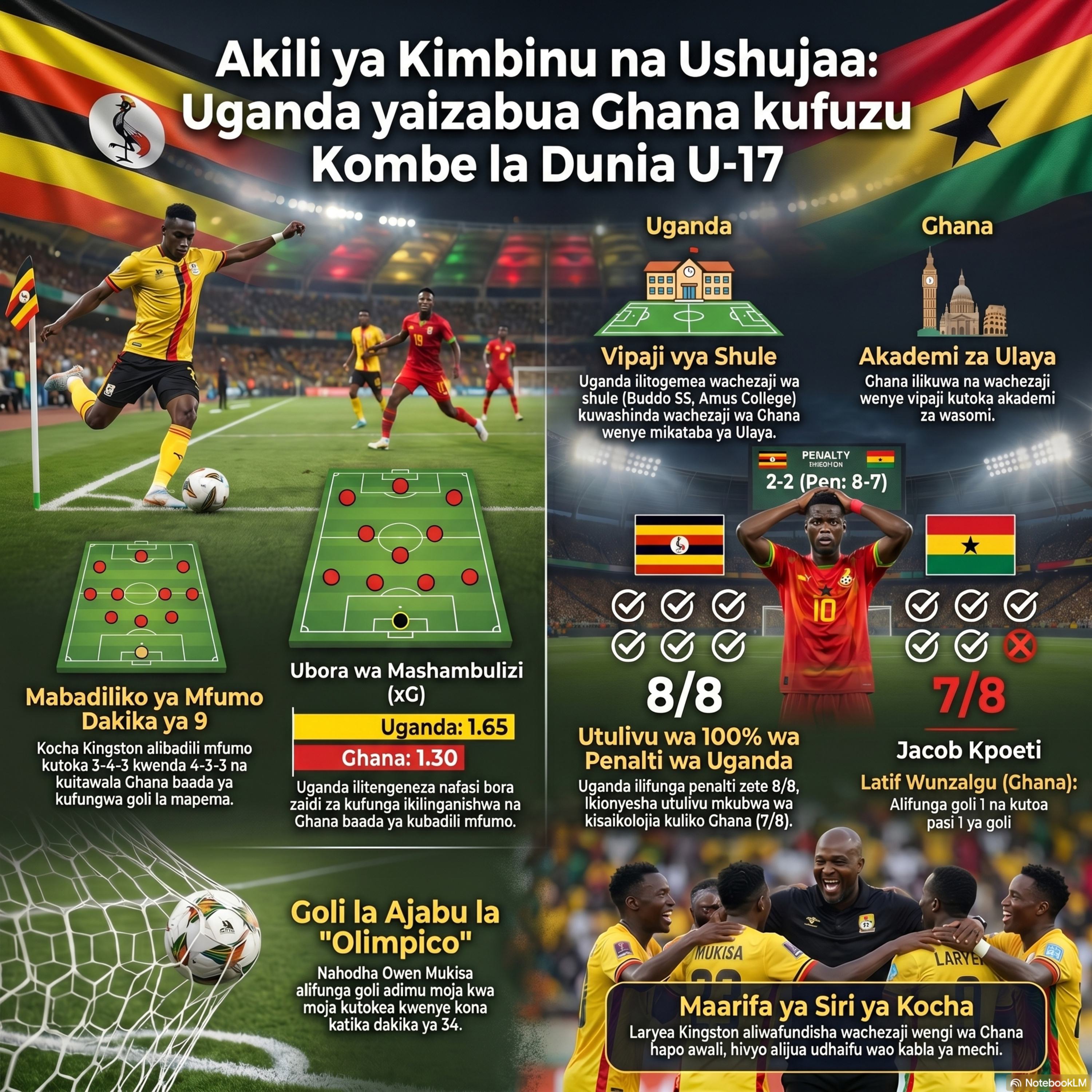 Uganda Yizabua Ghana Kufuzu Soka Ya Dunia u17 episode artwork