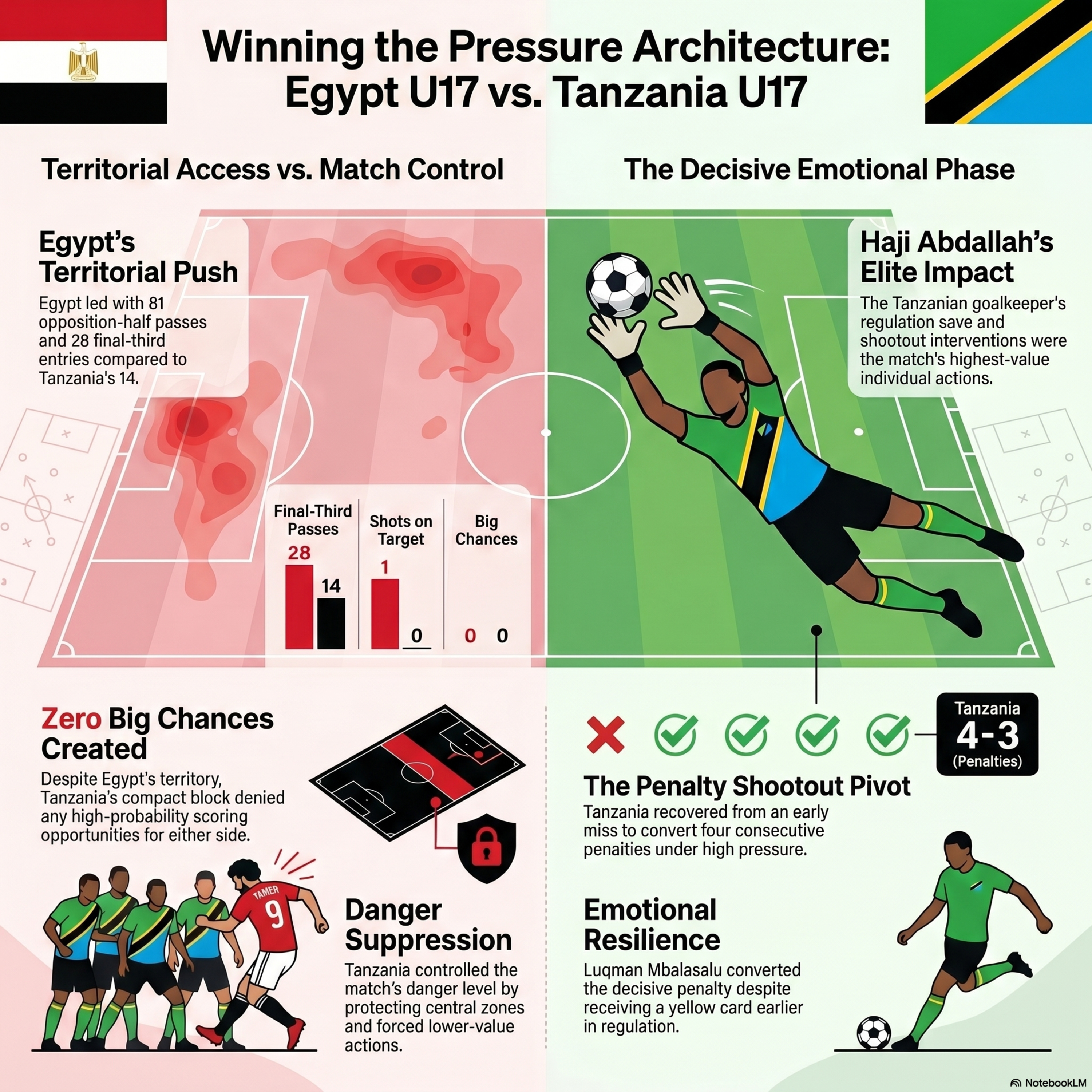 AFCON 2026 u17 Tanzania Defeats Egypt with Pressure Architecture episode artwork