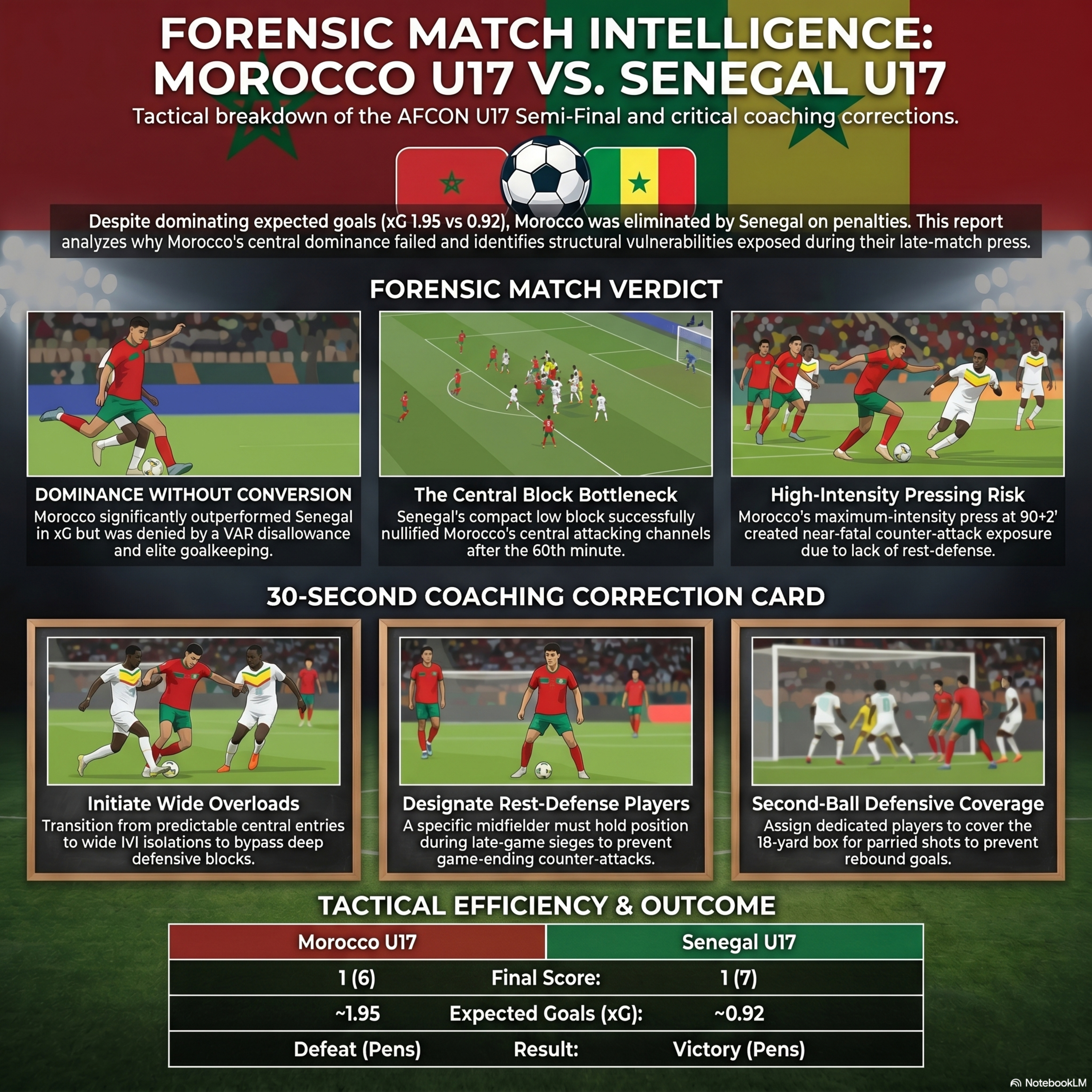 AFCON26 u17 Semifinal - Why the Morocco Senegal Scoreboard Lies episode artwork