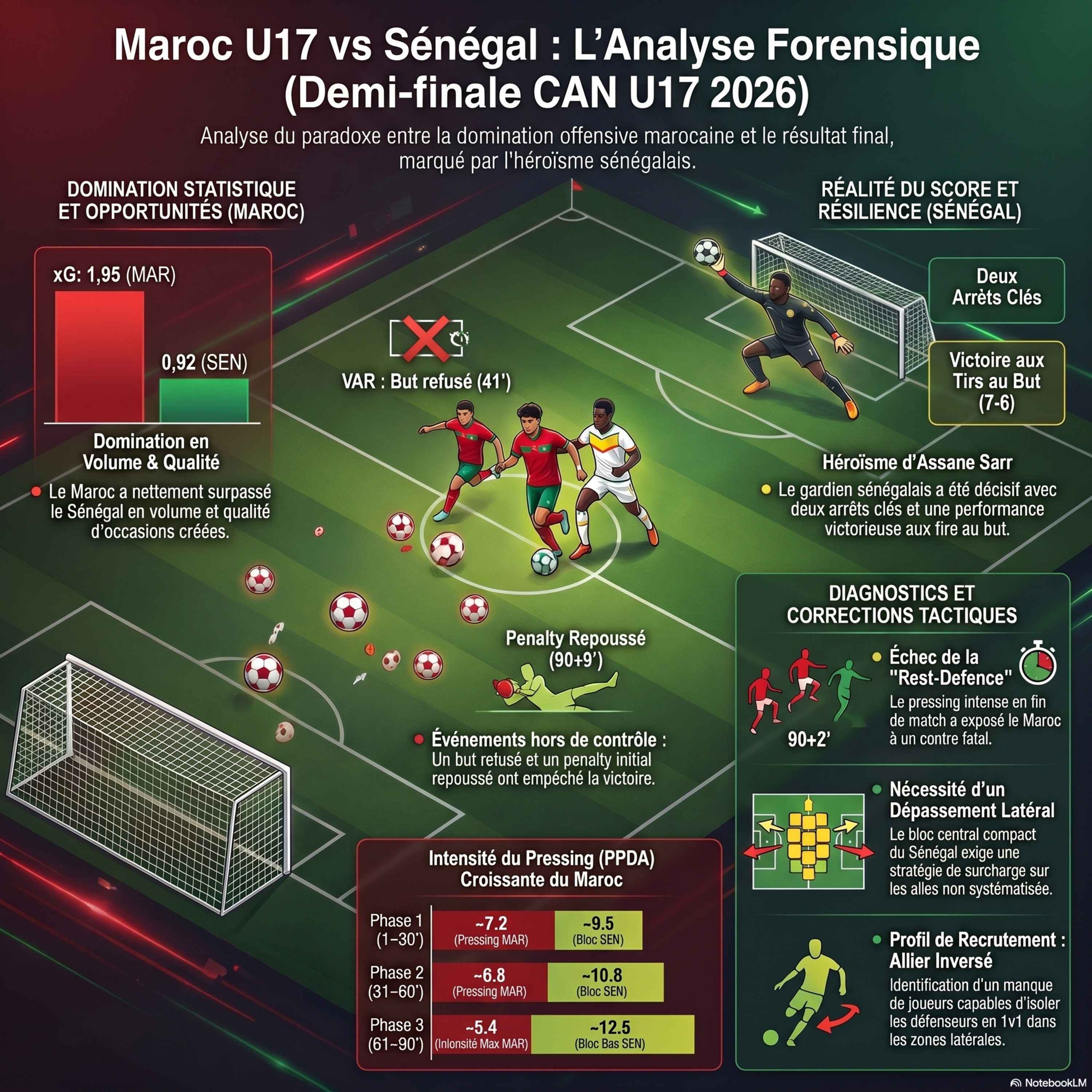 AFCON26 U17 L "Illusion du Score Maroc Sénégal episode artwork