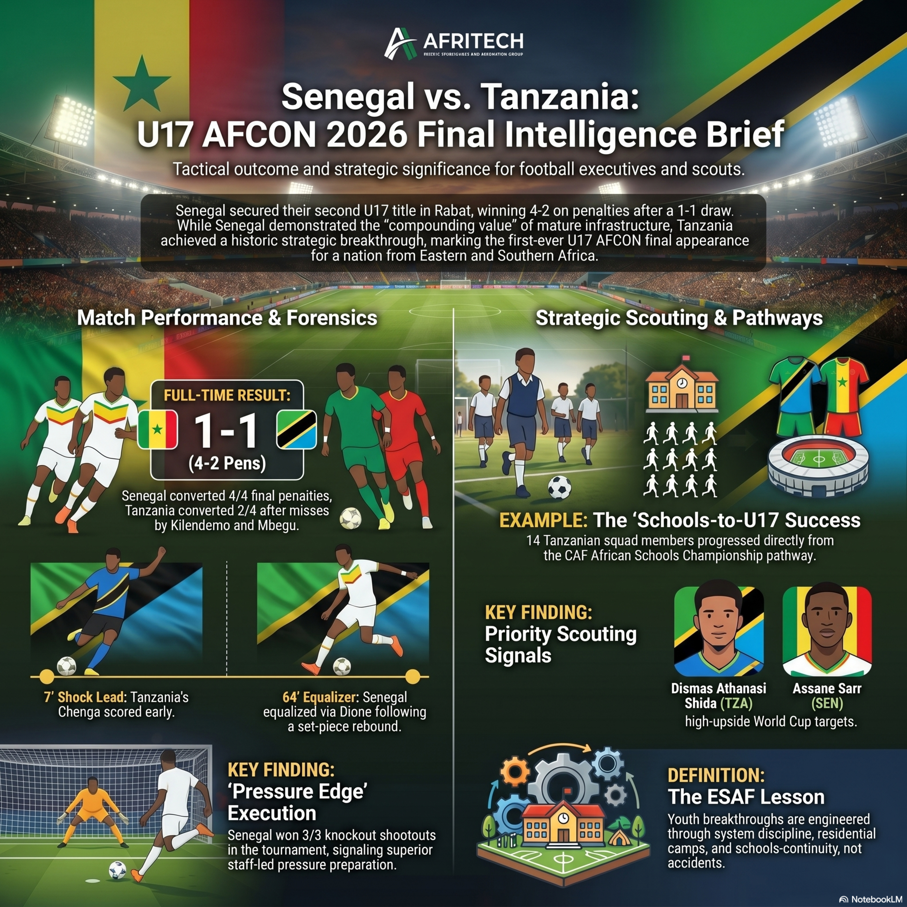 AFCON26 U17 Final Senegal vs Tanzania  episode artwork