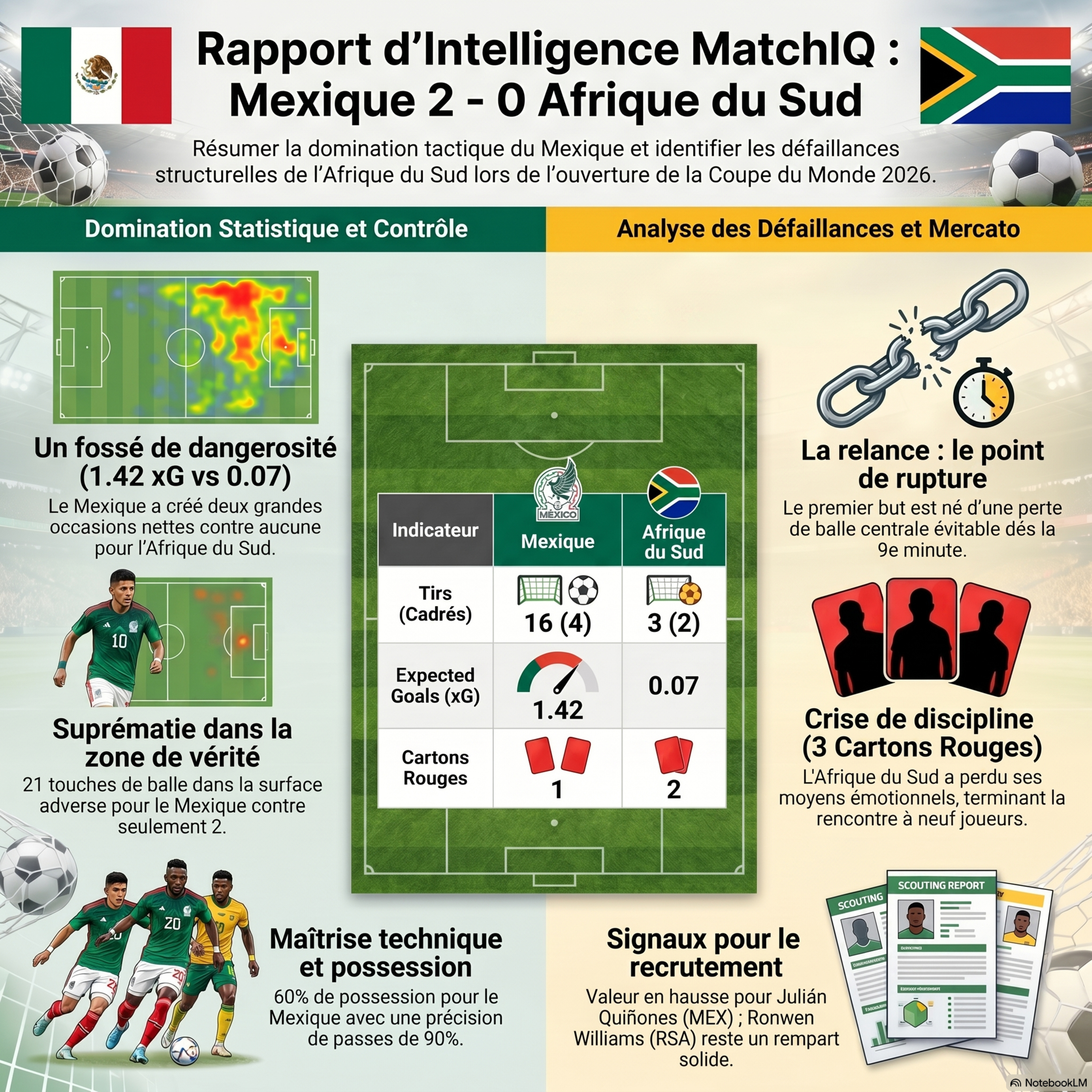 World Cup 2026 L effondrement Tactique Sud-Africain face au Mexique episode artwork