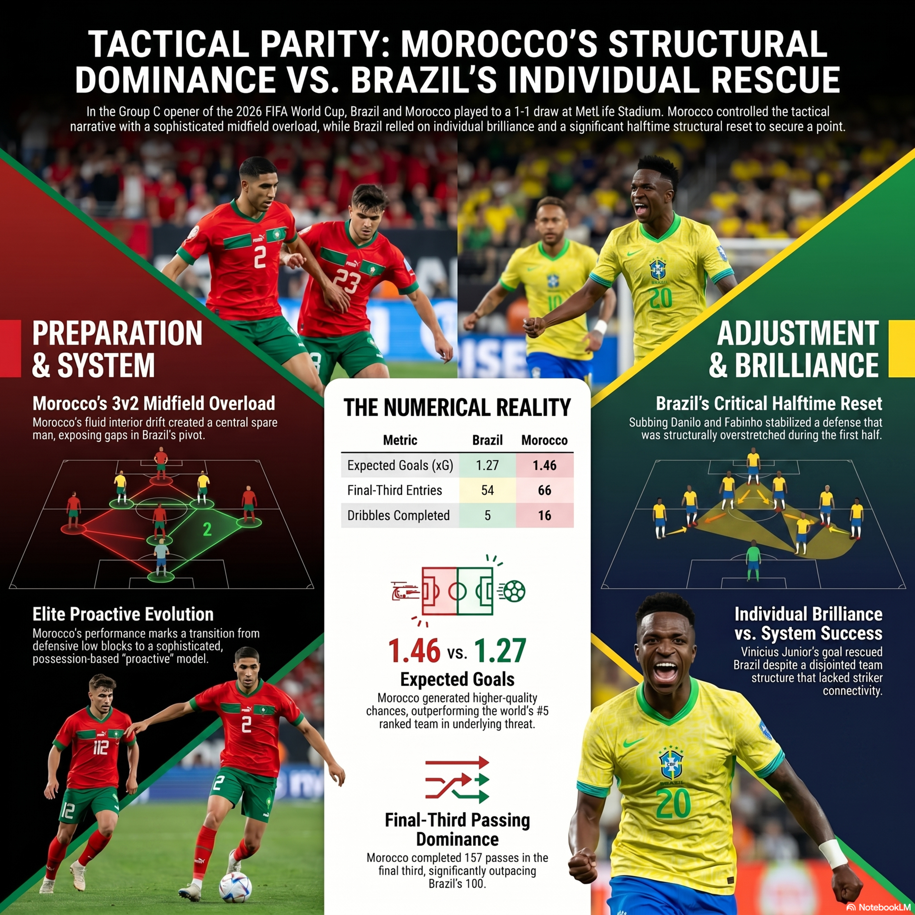 Morocco's Midfield Trap Nearly Broke Brazil World Cup 2026 episode artwork