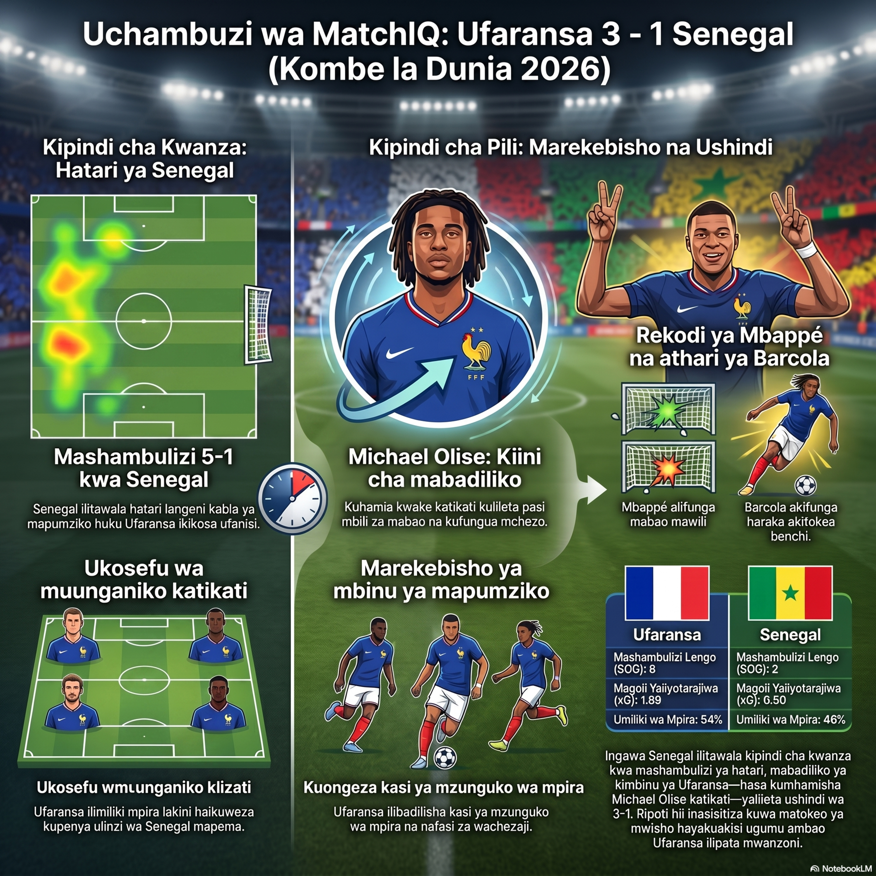 World Cup 2026 Mbinu ya Olise Ilivyoimaliza Senegal episode artwork