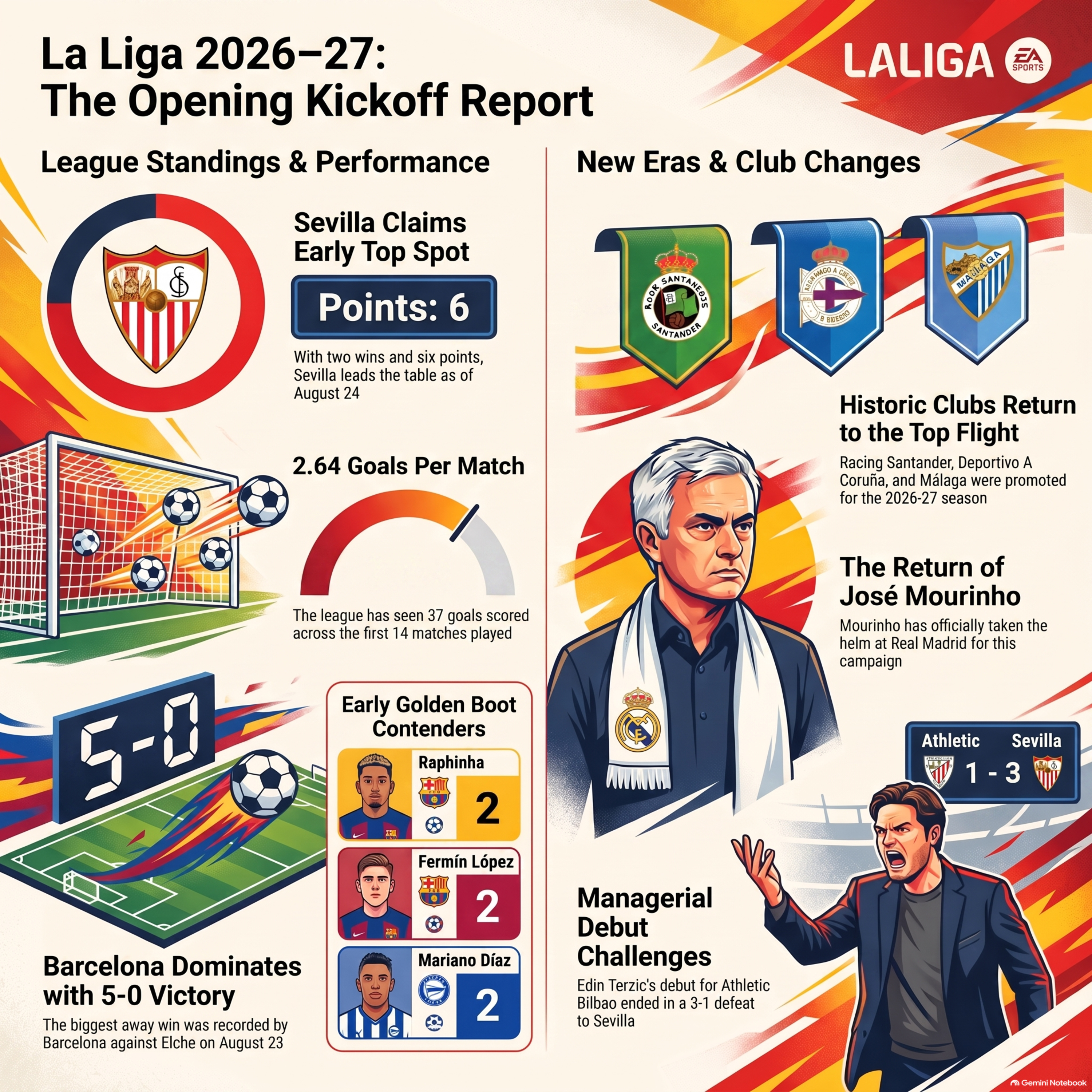 Mourinho return to La Liga and Hansi Flick Barcelona Masterclass episode artwork