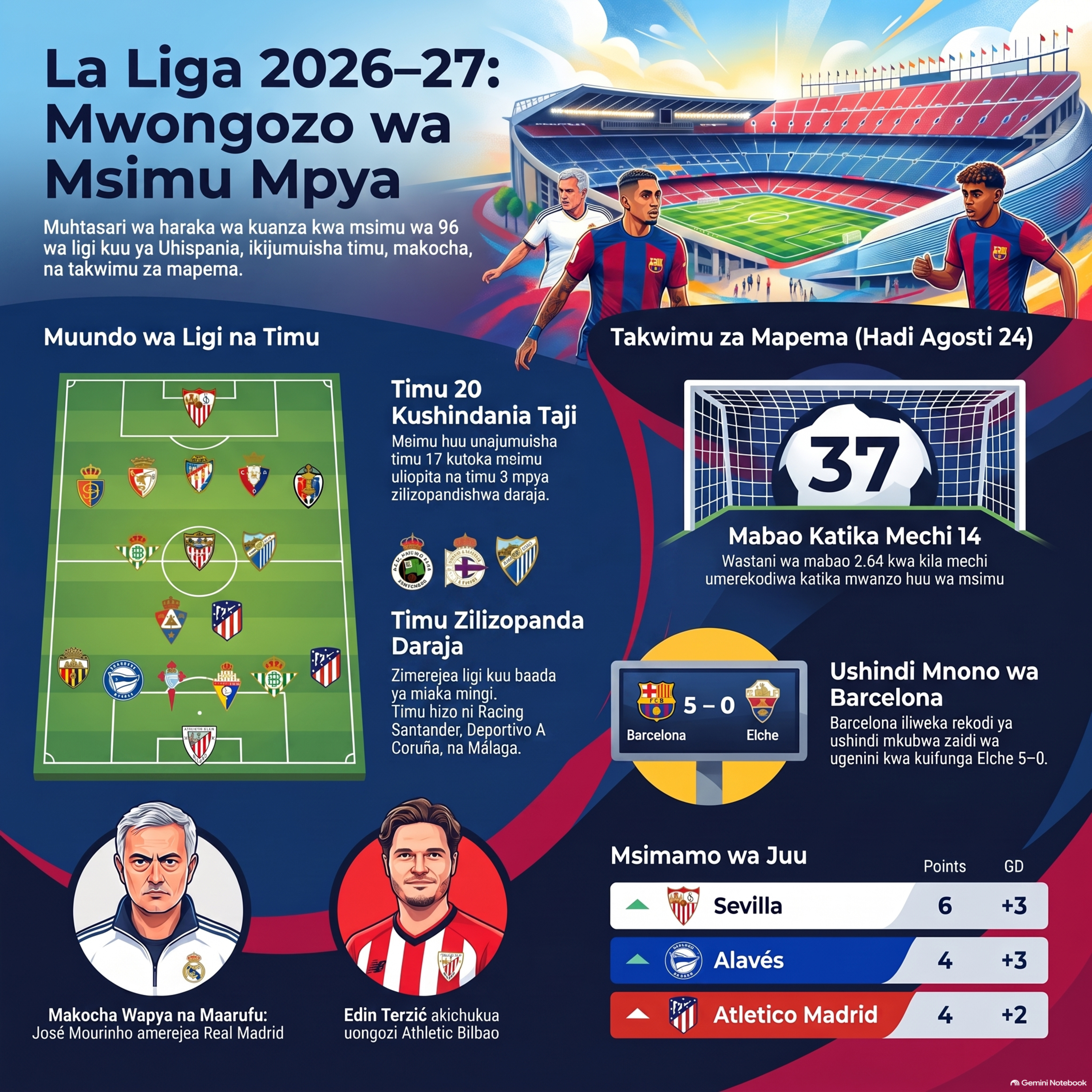 Mourinho arejea La Liga na Hansi Flick Barcelona Masterclass episode artwork