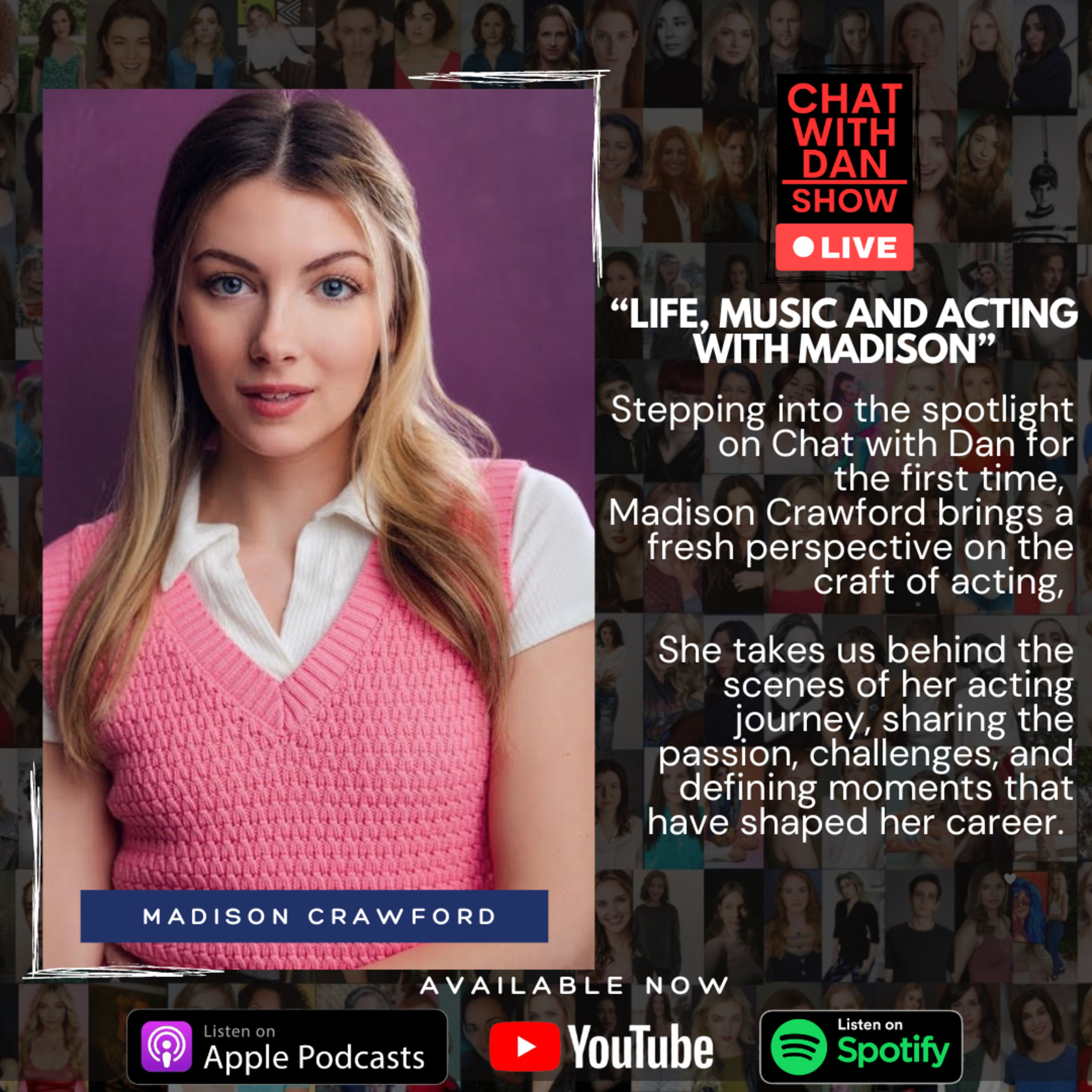 🎭 "Life, Music and Acting with Madison" episode artwork