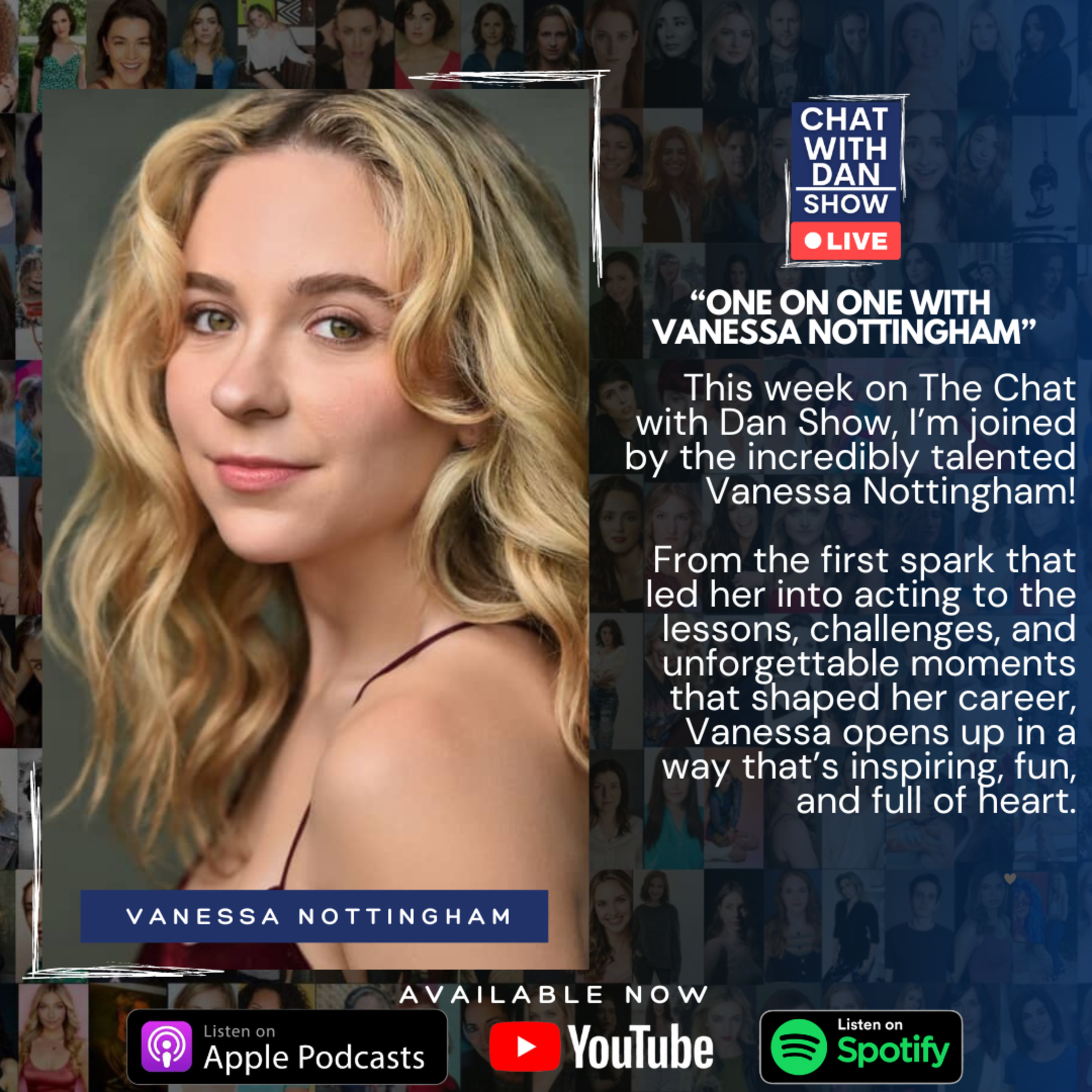 🎙️"One on One with Vanessa Nottingham" episode artwork