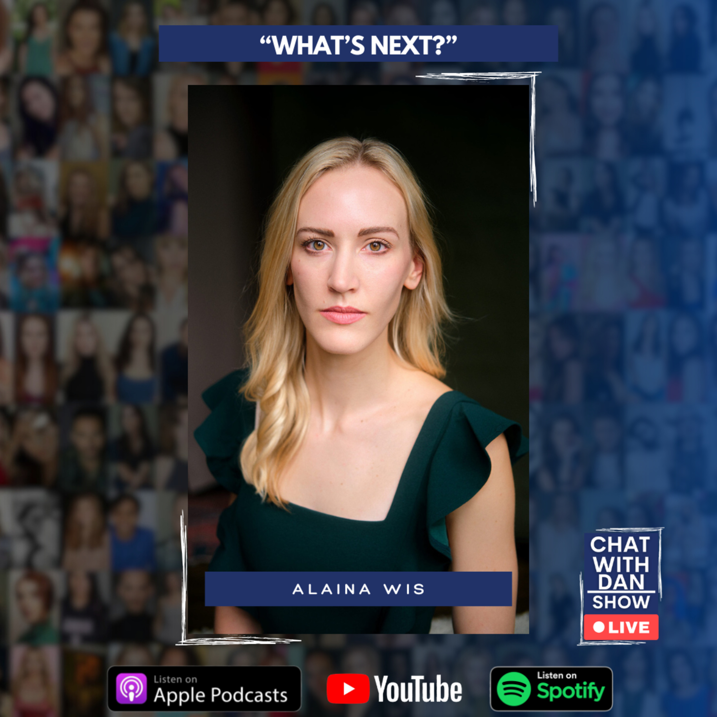 🎙️"What's Next" episode artwork