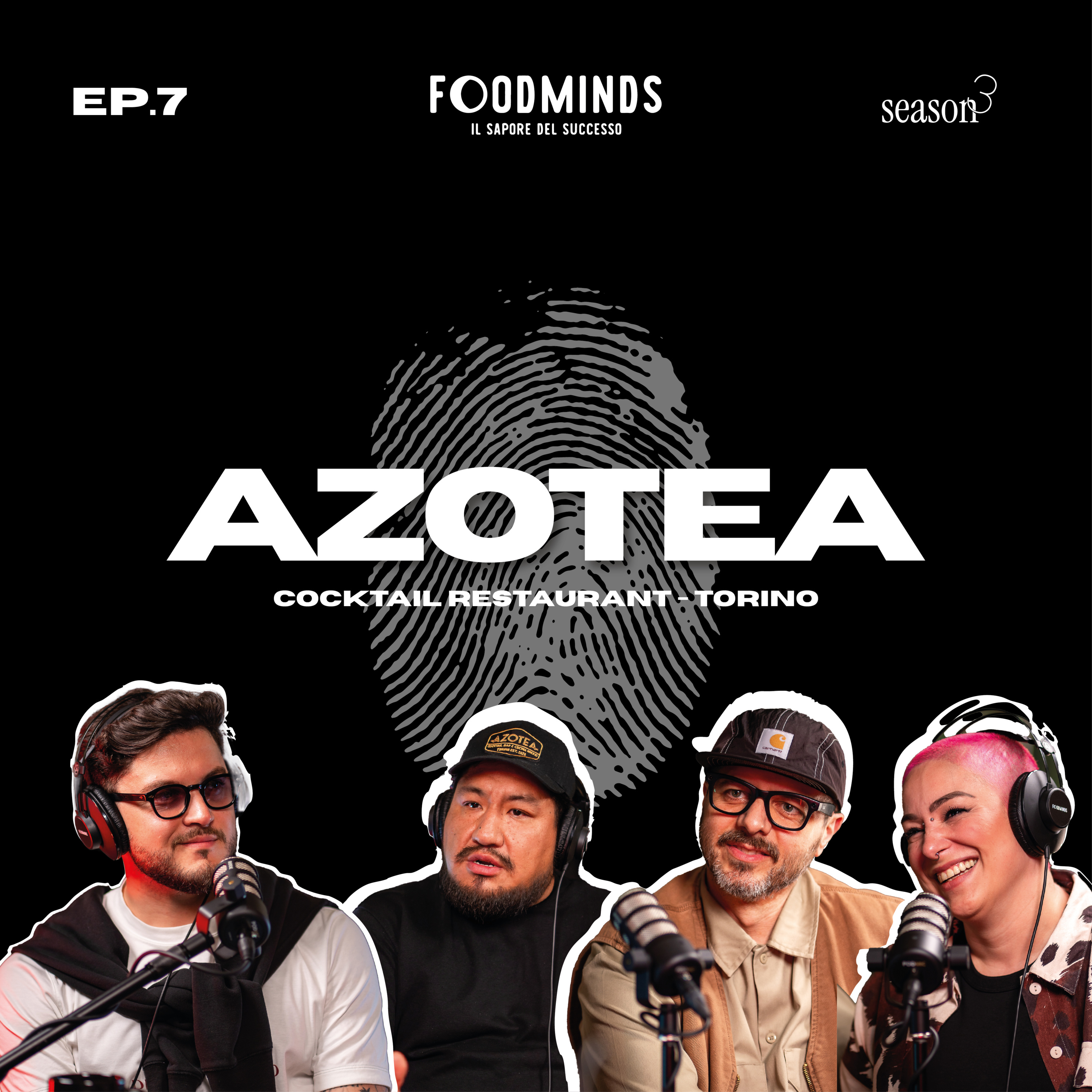 DOVE IL COCKTAIL INCONTRA LA CUCINA - AZOTEA TORINO - Foodminds SS3 / EP.7 episode artwork