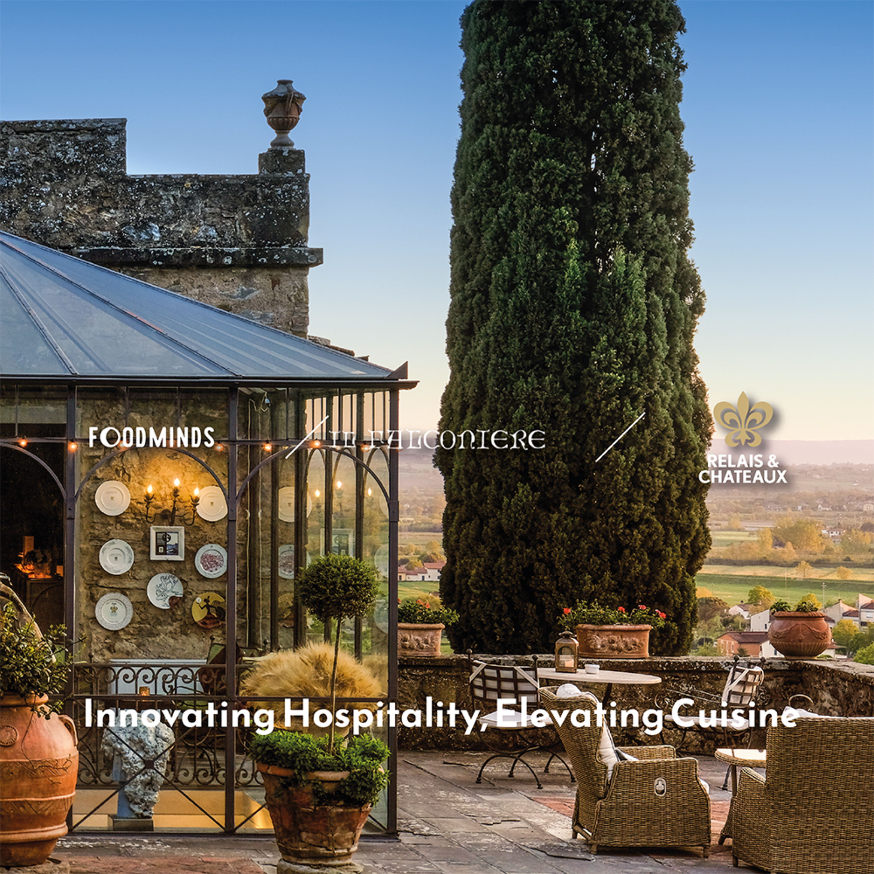 Foodminds X Relais & Châteaux - Innovating Hospitality, Elevating Cuisine - IL FALCONIERE episode artwork