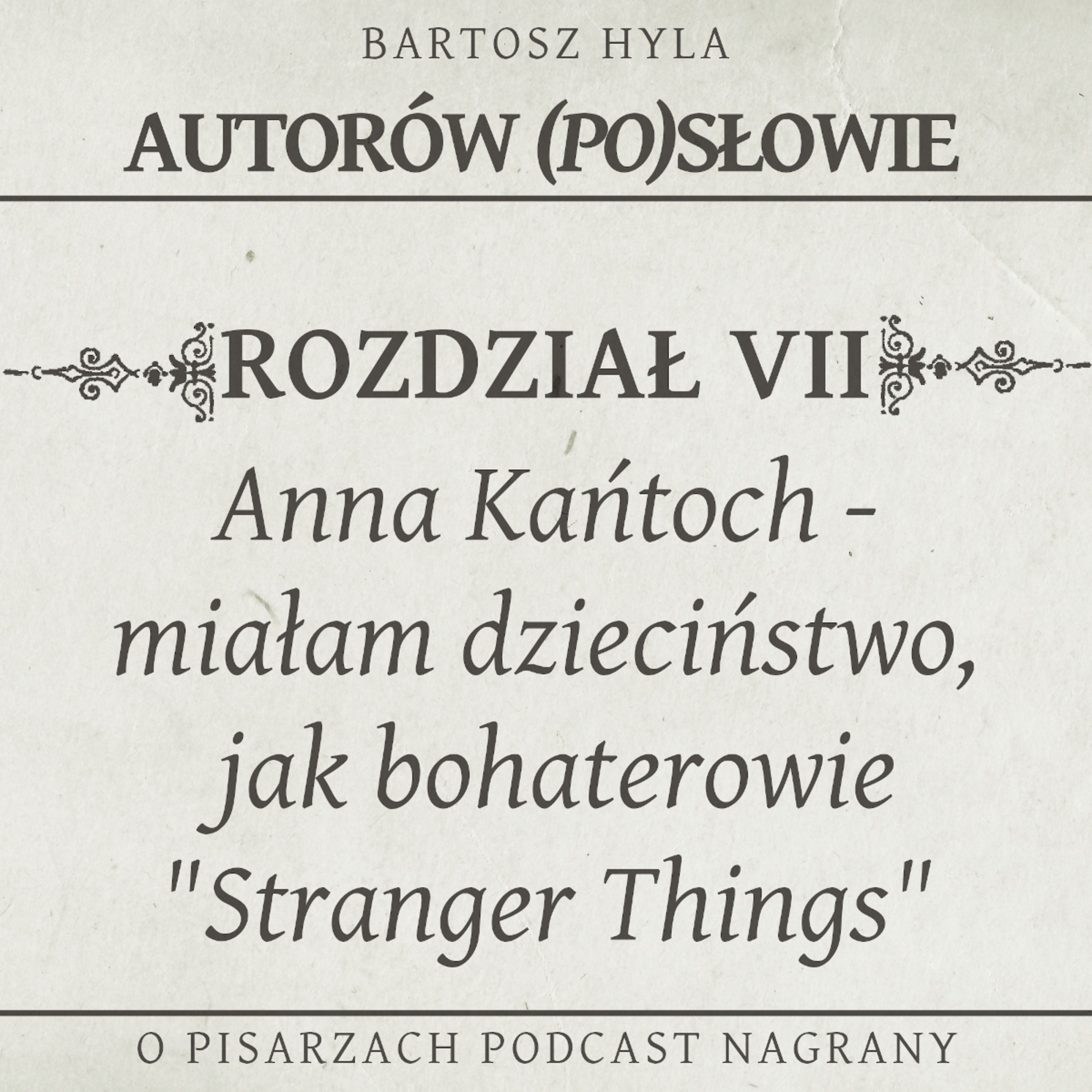 Autorów (Po)słowie
