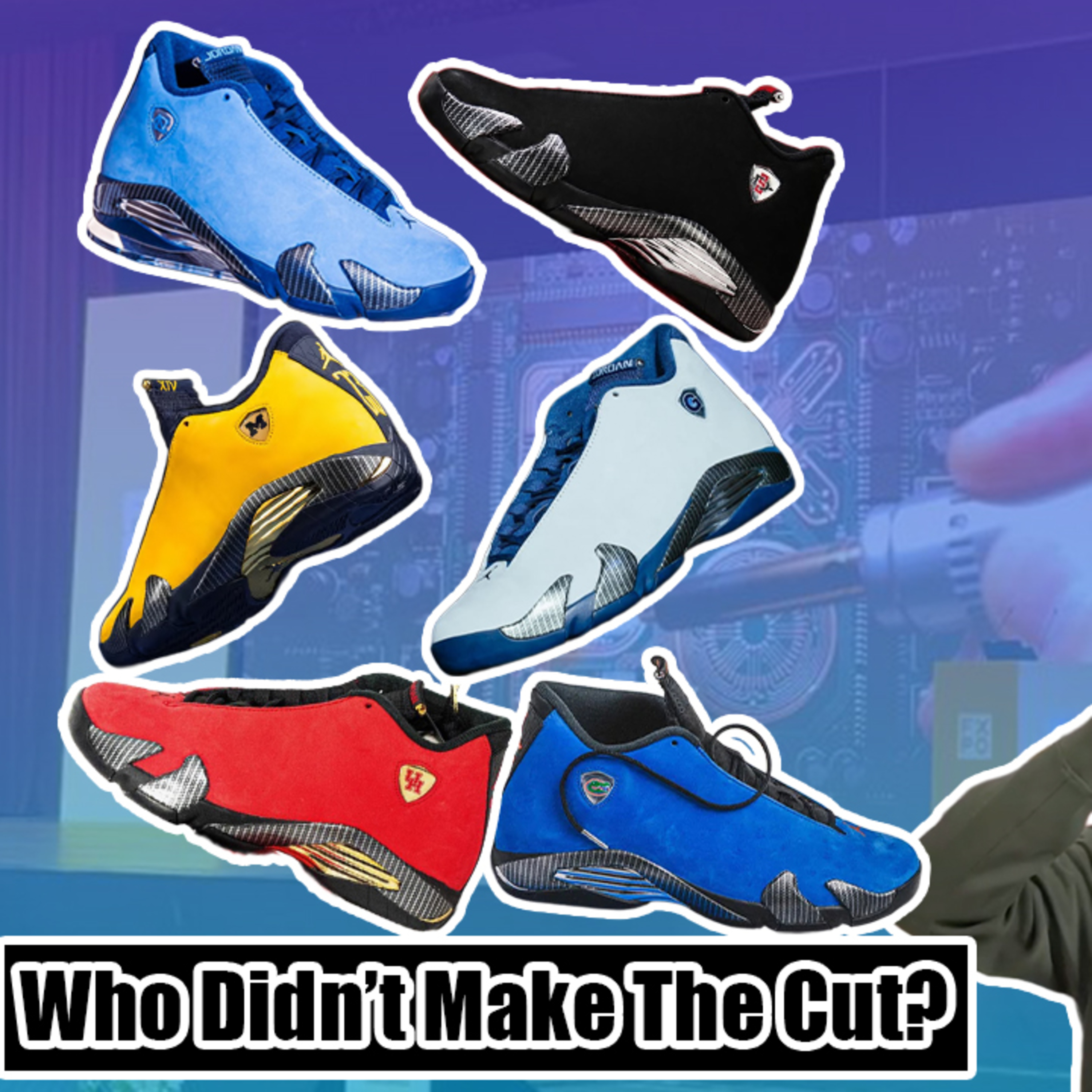 Jacques Returns from Vietnam, Air Jordan 14 College PE Draft - 2 Hard 2 Pass Podcast - Episode 083 episode artwork