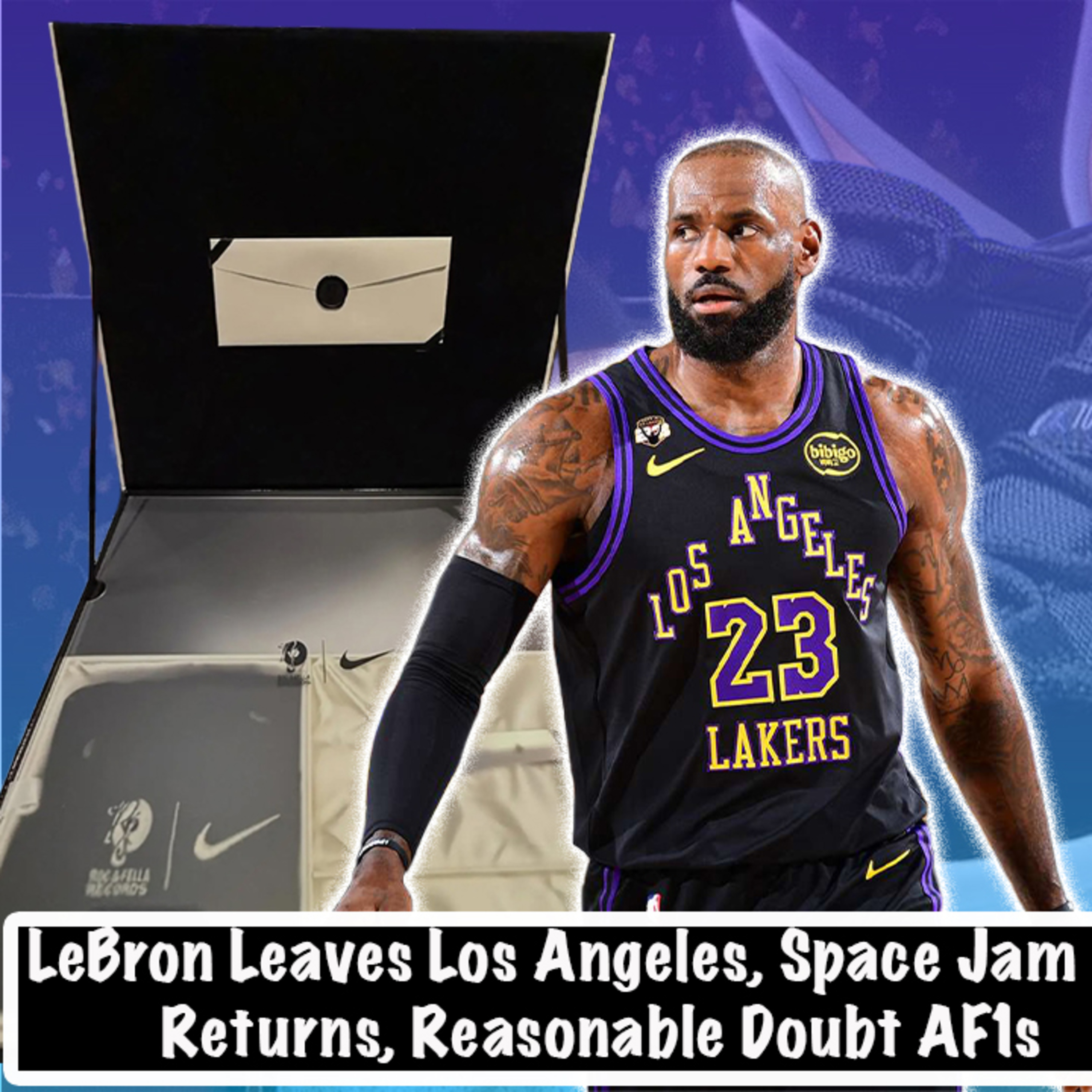 LeBron James Leaves Los Angeles, Space Jam 11 Returns, Jay-Z x Reasonable Doubt Air Force 1 - 2 Hard 2 Pass Podcast - Episode 089 episode artwork