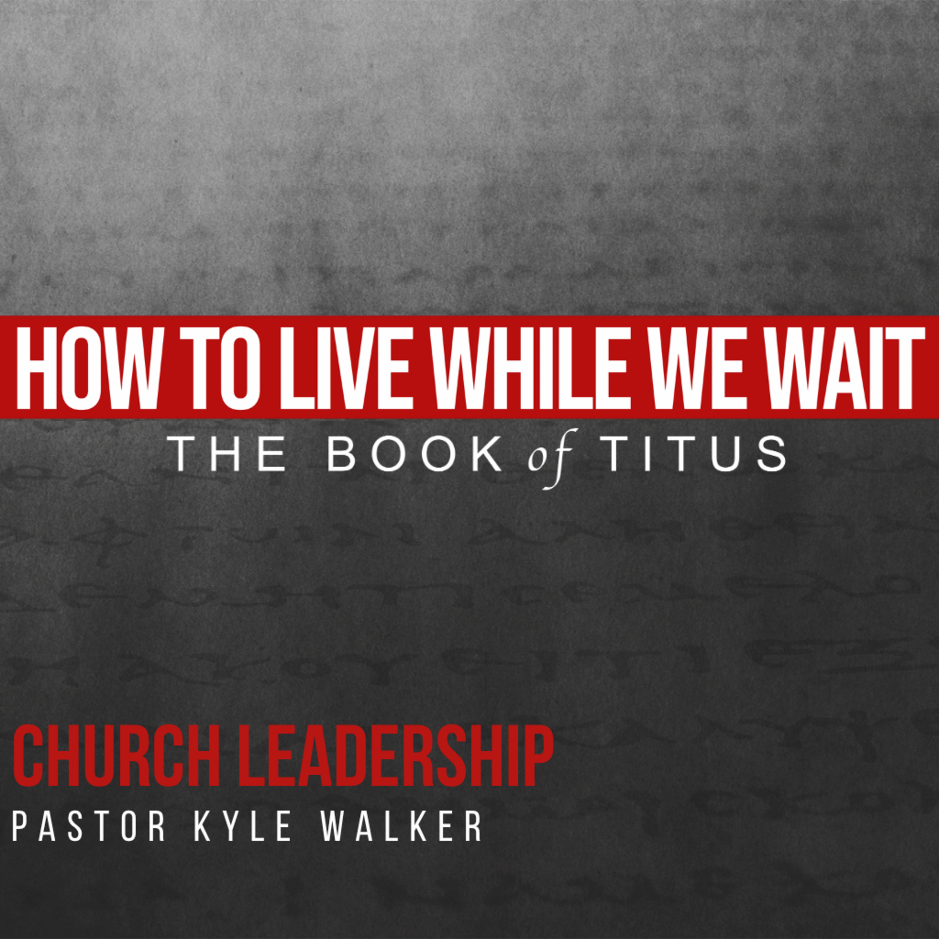 Sermon Podcast at Cartersville1st