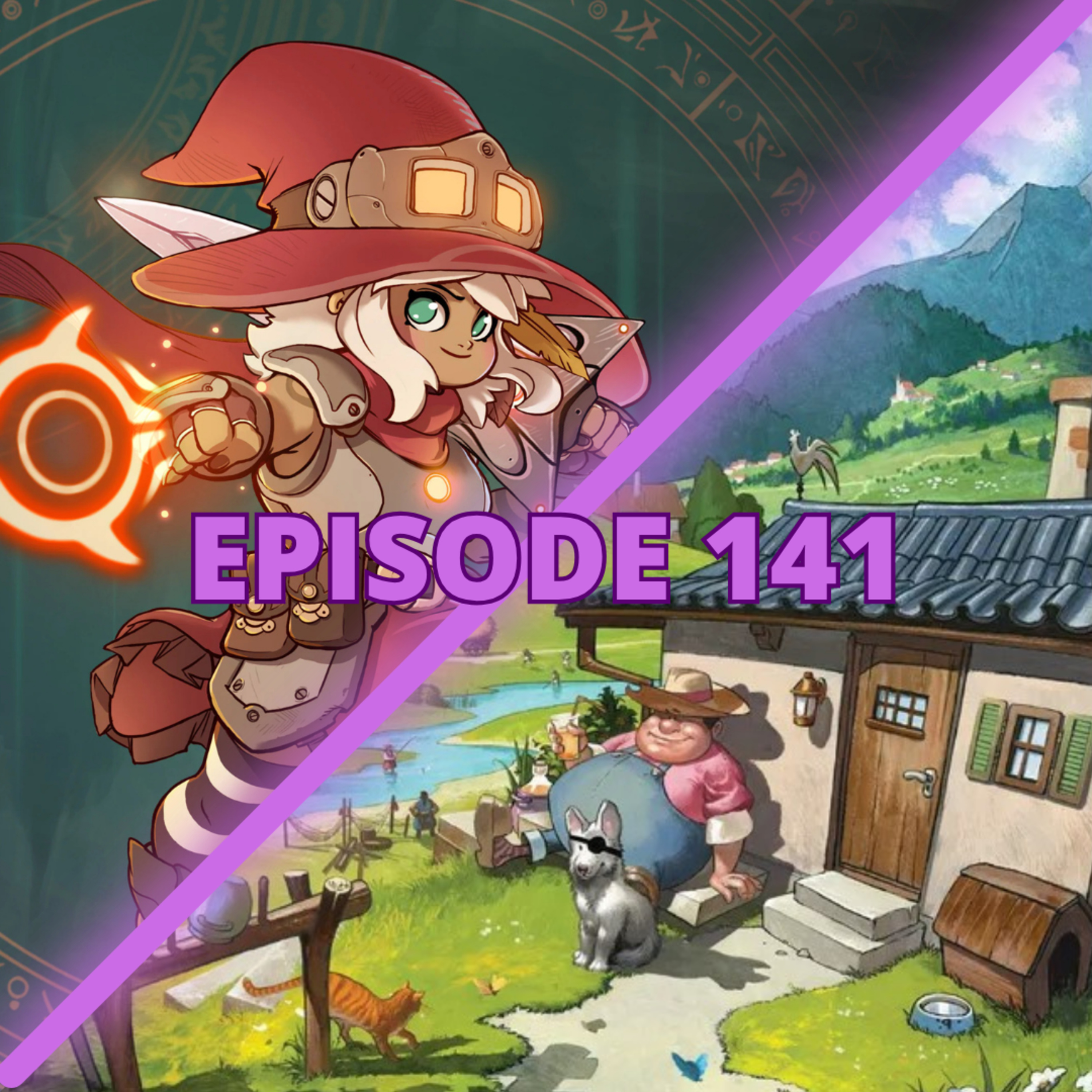 141 - The Knight Witch, Cozy Stickerville episode artwork